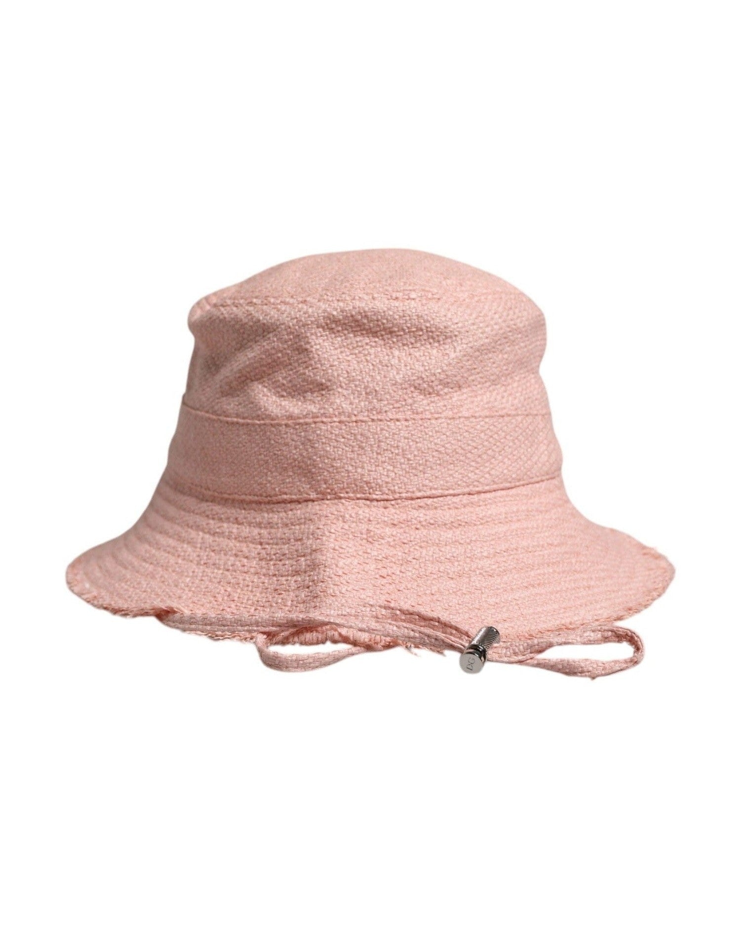 Dolce & Gabbana Cotton Wide Brim Bucket Pink Hat Glam Steals