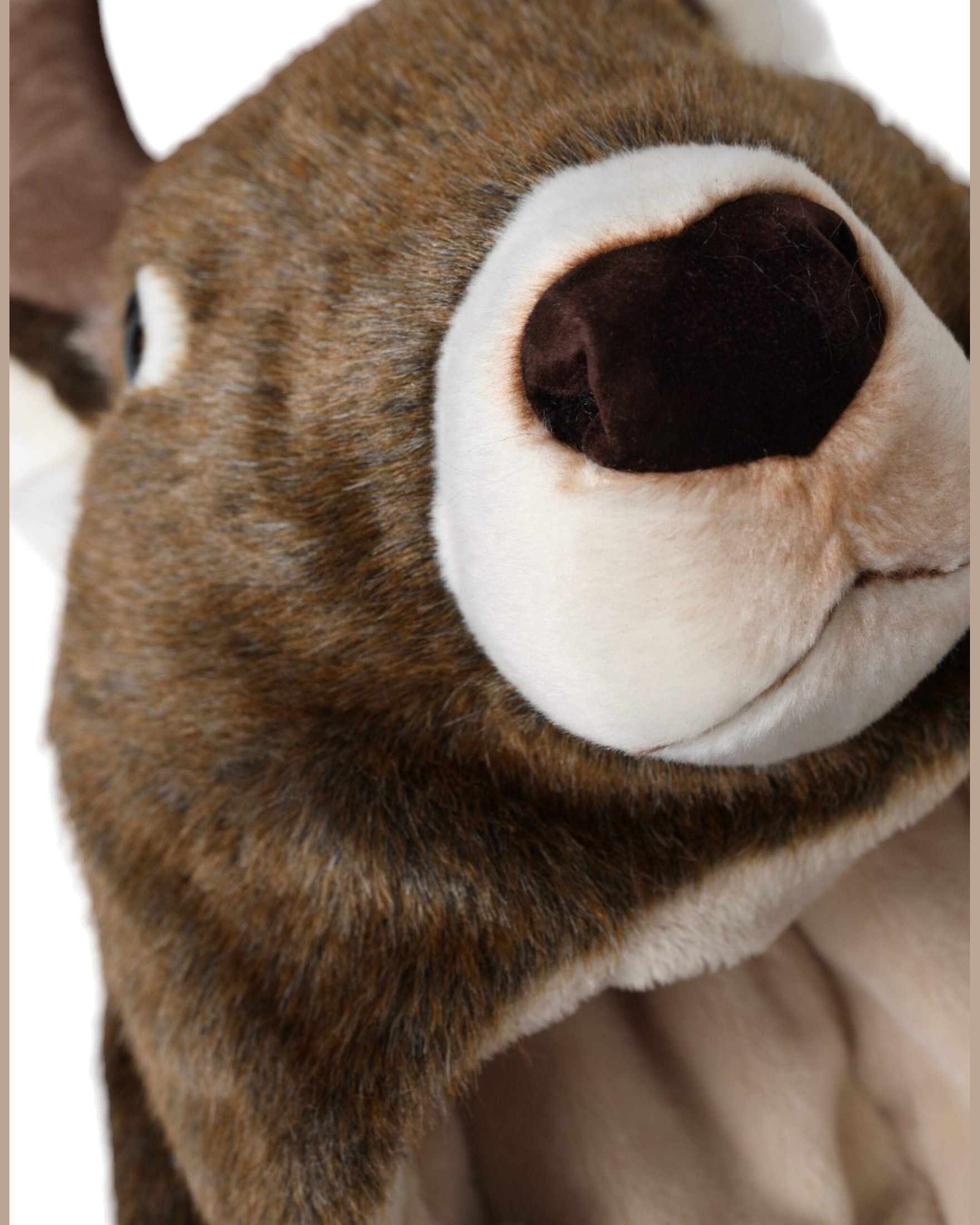 Dolce & Gabbana Deer Faux Fur Whole Head Brown Hat Glam Steals