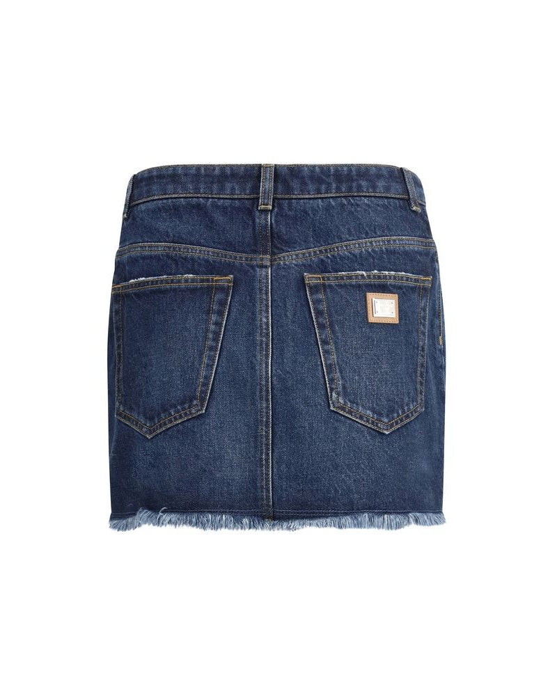 Dolce & Gabbana Denim Miniskirt Glam Steals