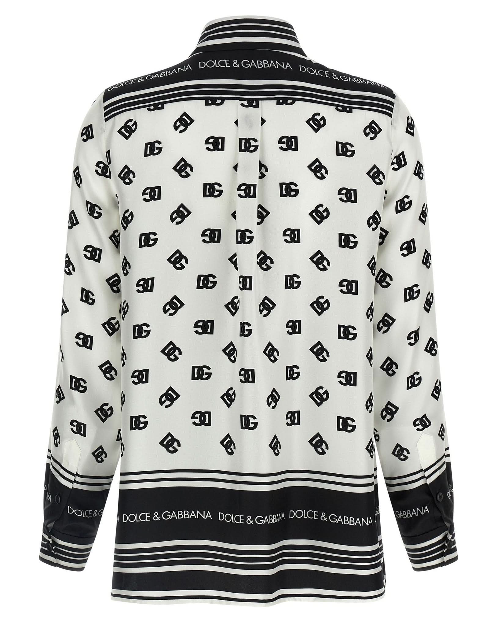 Dolce & Gabbana Dg Print Shirt Glam Steals