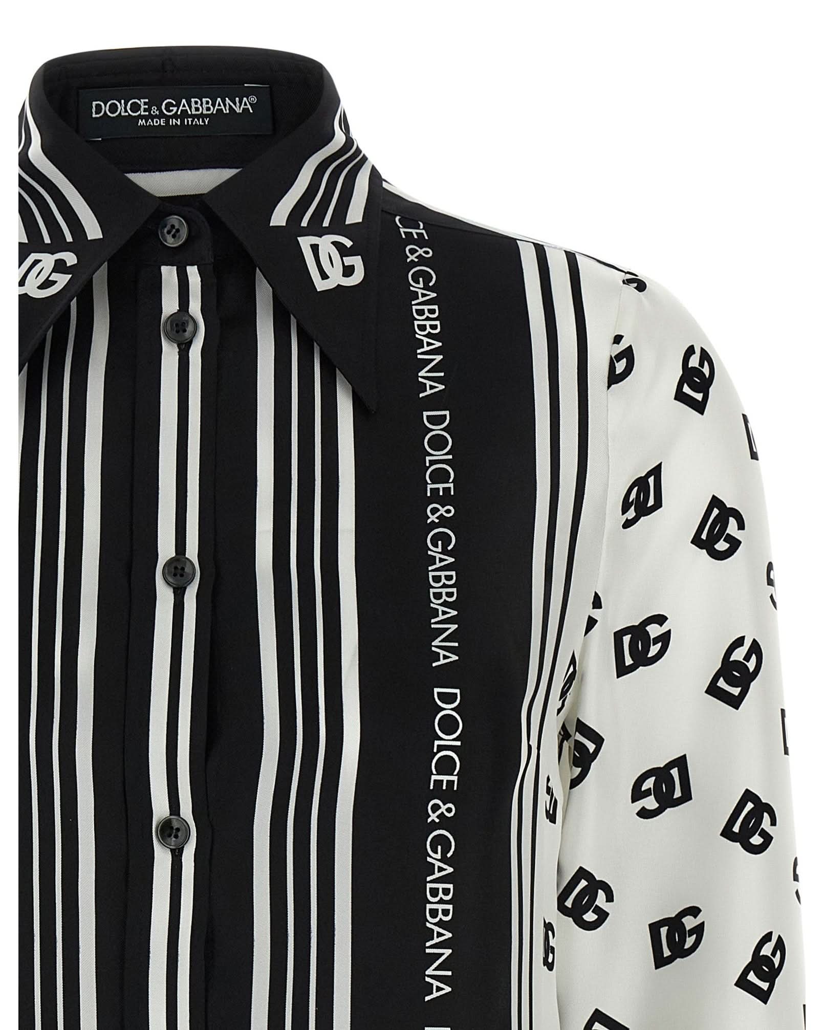 Dolce & Gabbana Dg Print Shirt Glam Steals