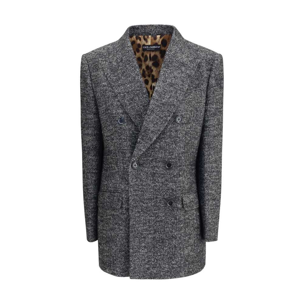 Dolce & Gabbana Double Breasted Chevron Blazer Glam Steals