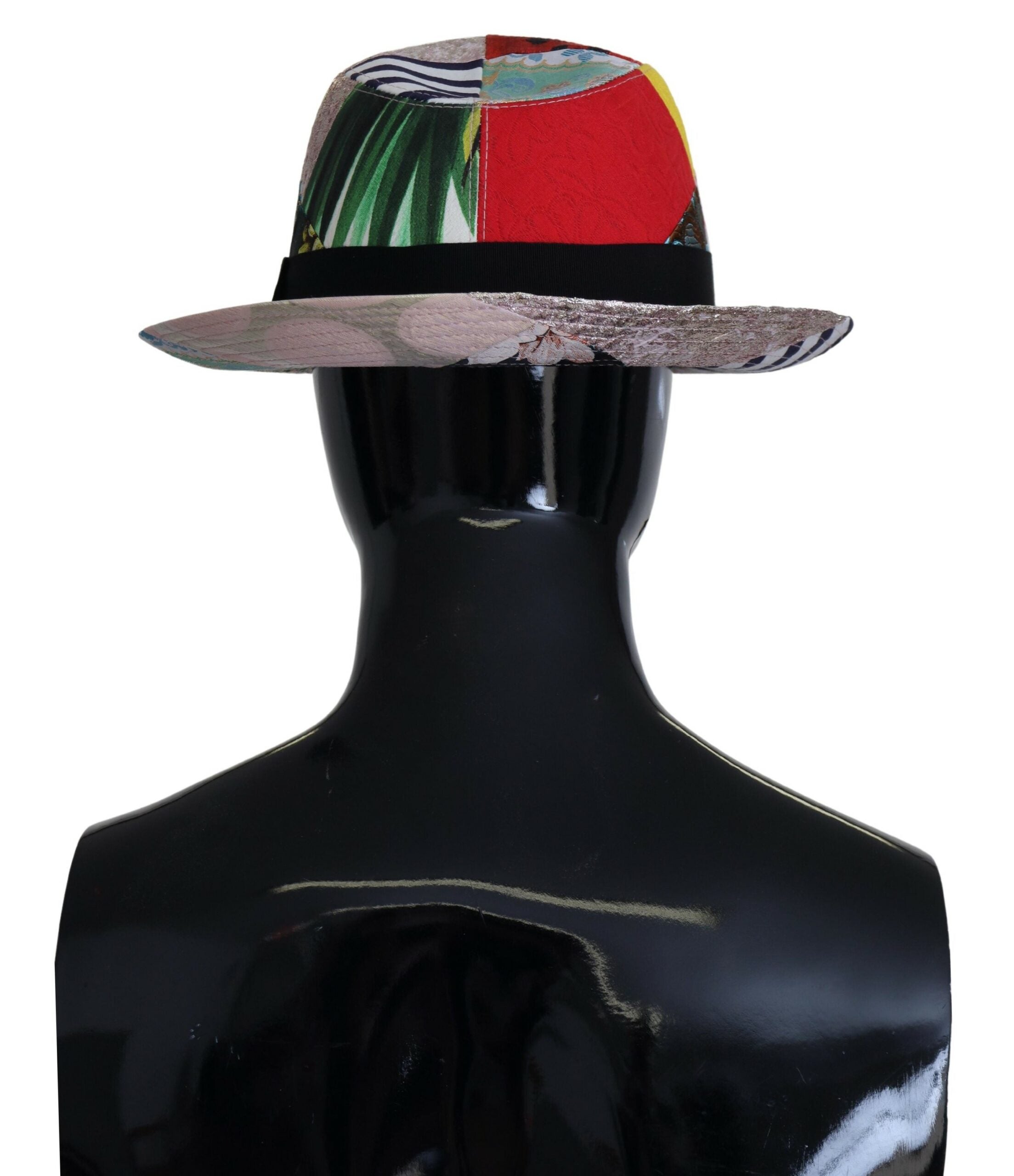 Dolce & Gabbana Eclectic Chic Fedora Multicolor Cap Glam Steals