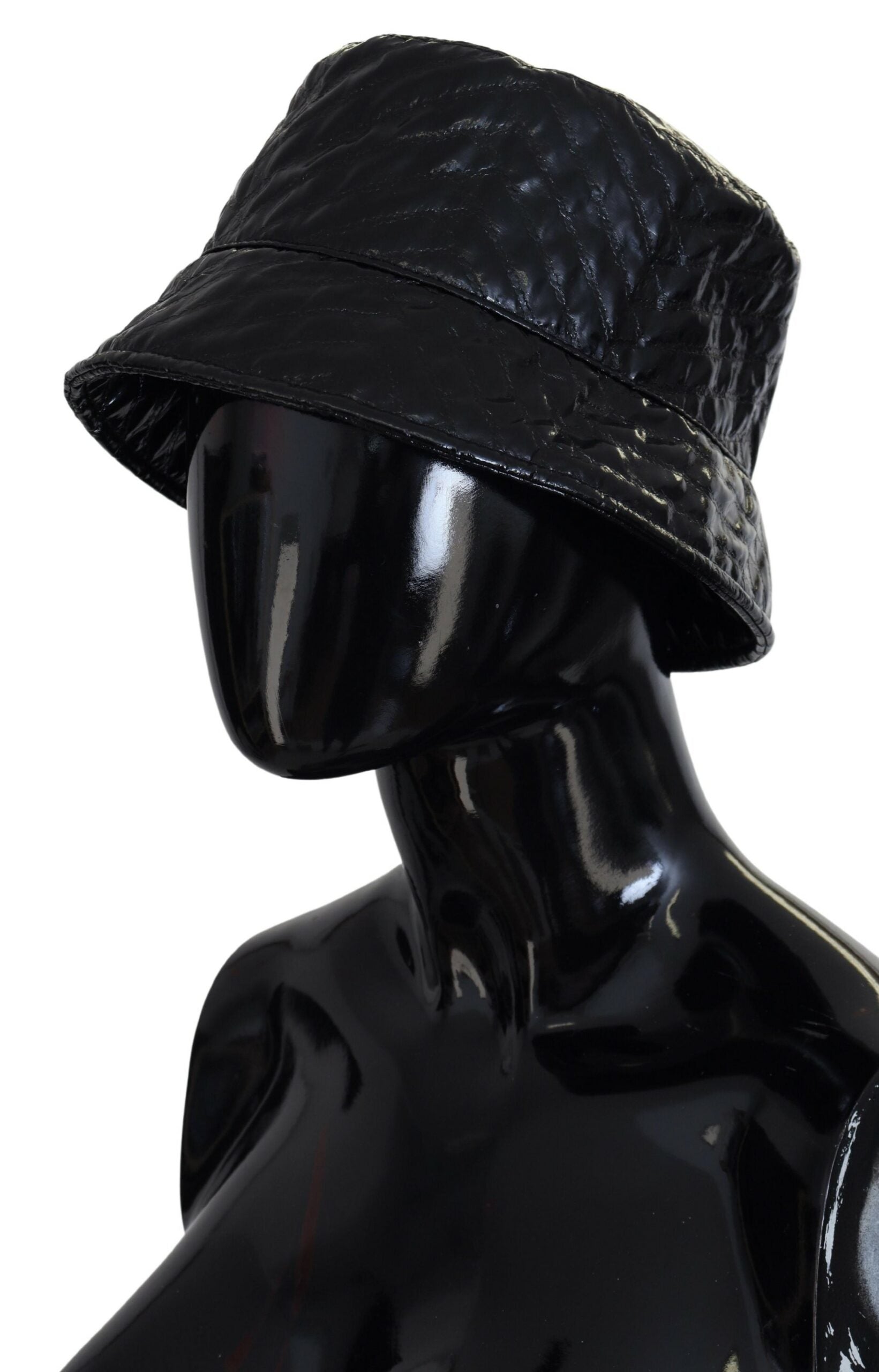 Dolce & Gabbana Elegant Bucket Black Cap Glam Steals