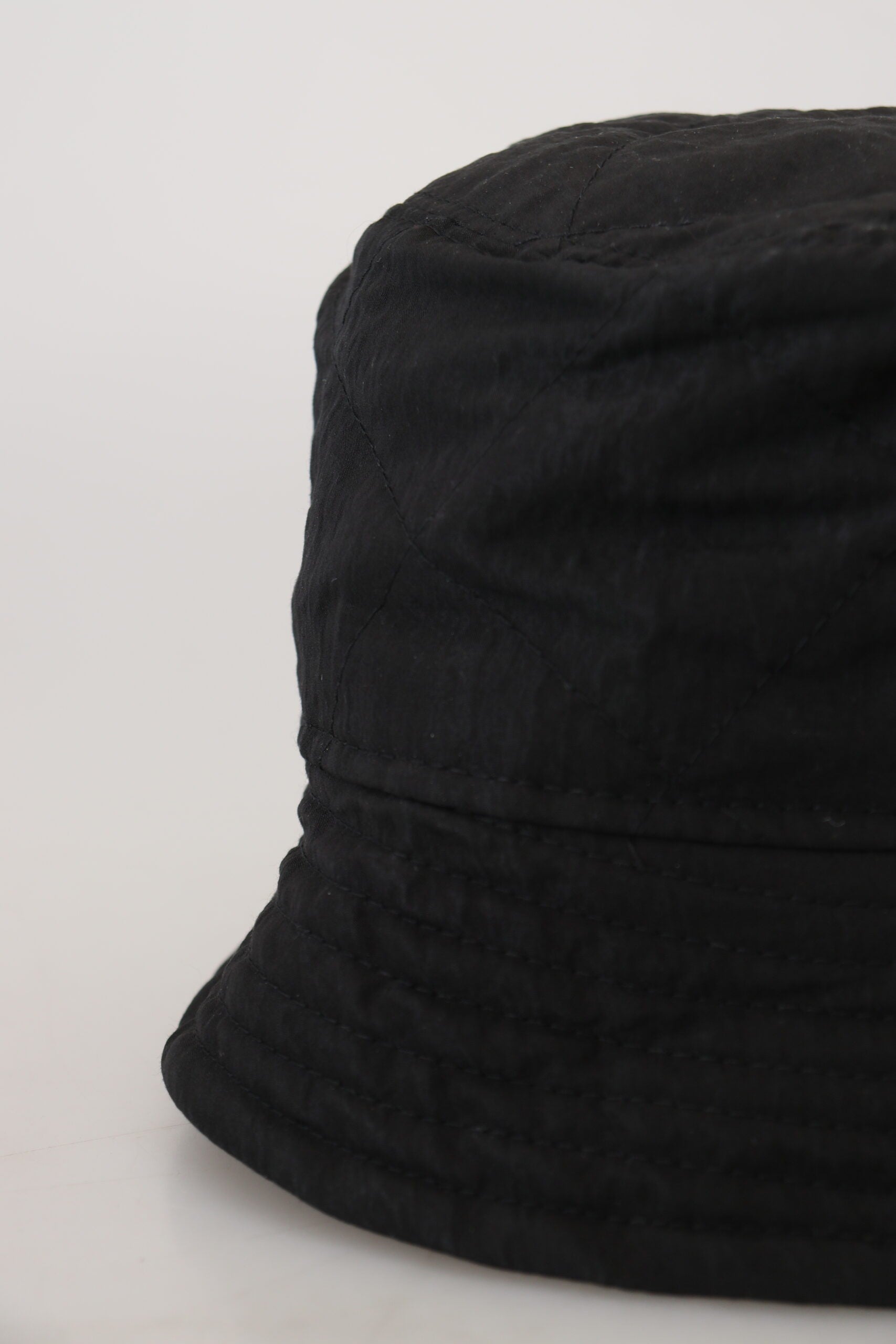 Dolce & Gabbana Elegant Bucket Black Cap Glam Steals