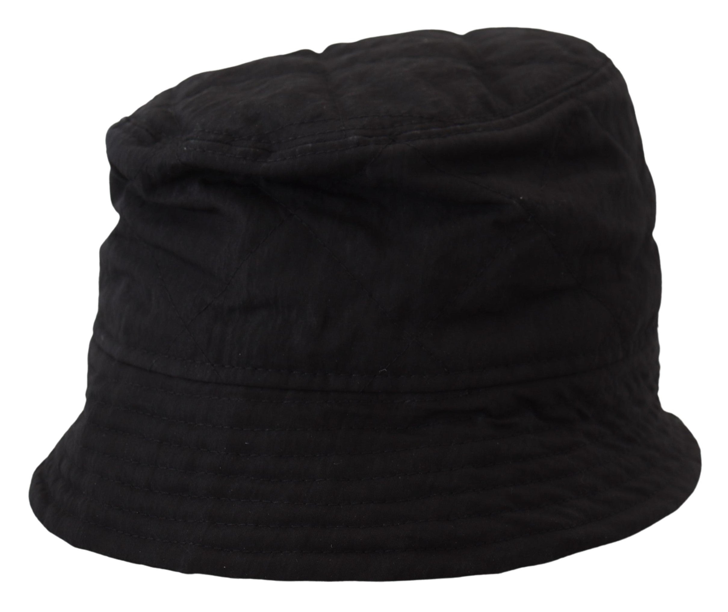 Dolce & Gabbana Elegant Bucket Black Cap Glam Steals