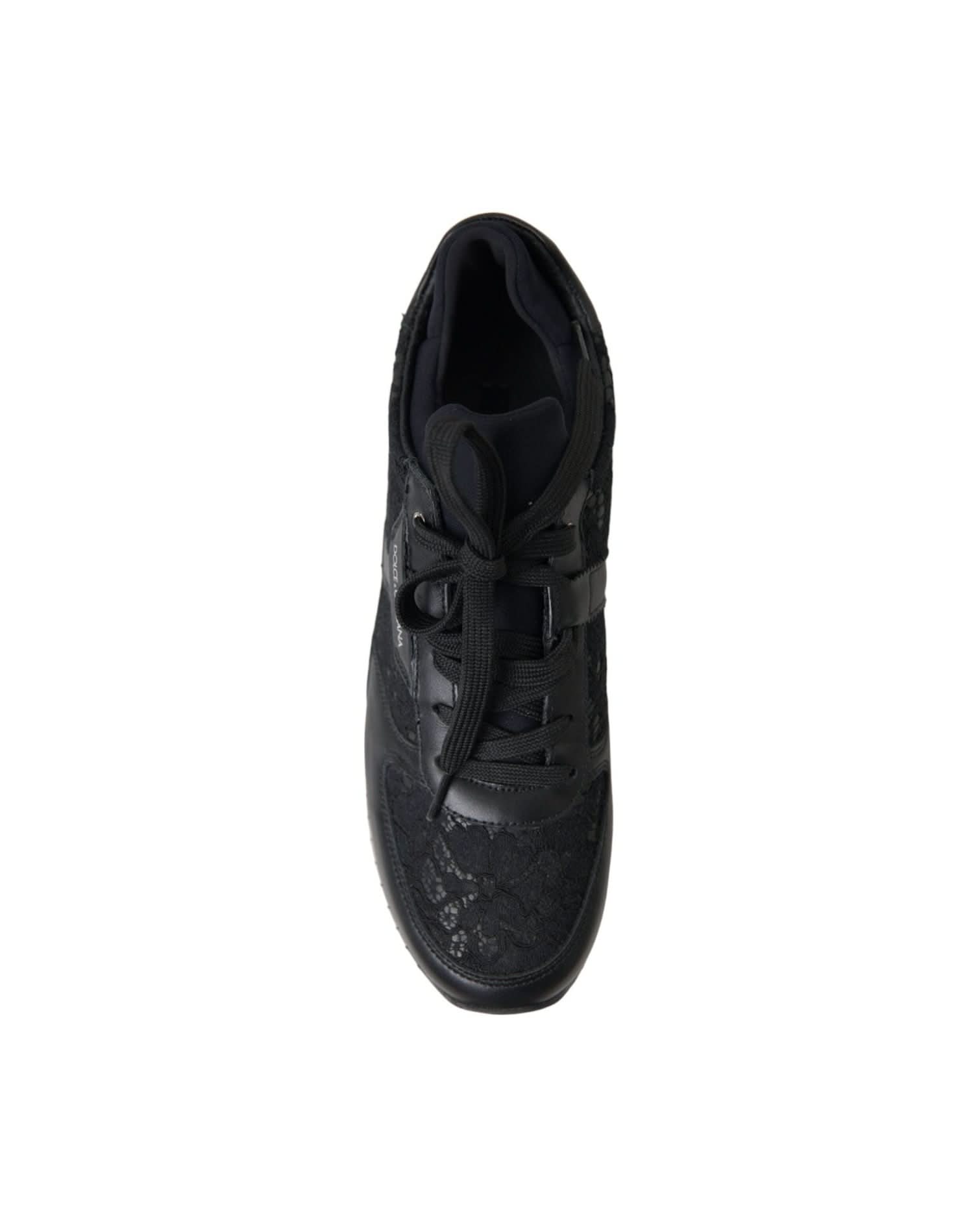 Dolce & Gabbana Black Elegant Classic Sneakers Sneakers