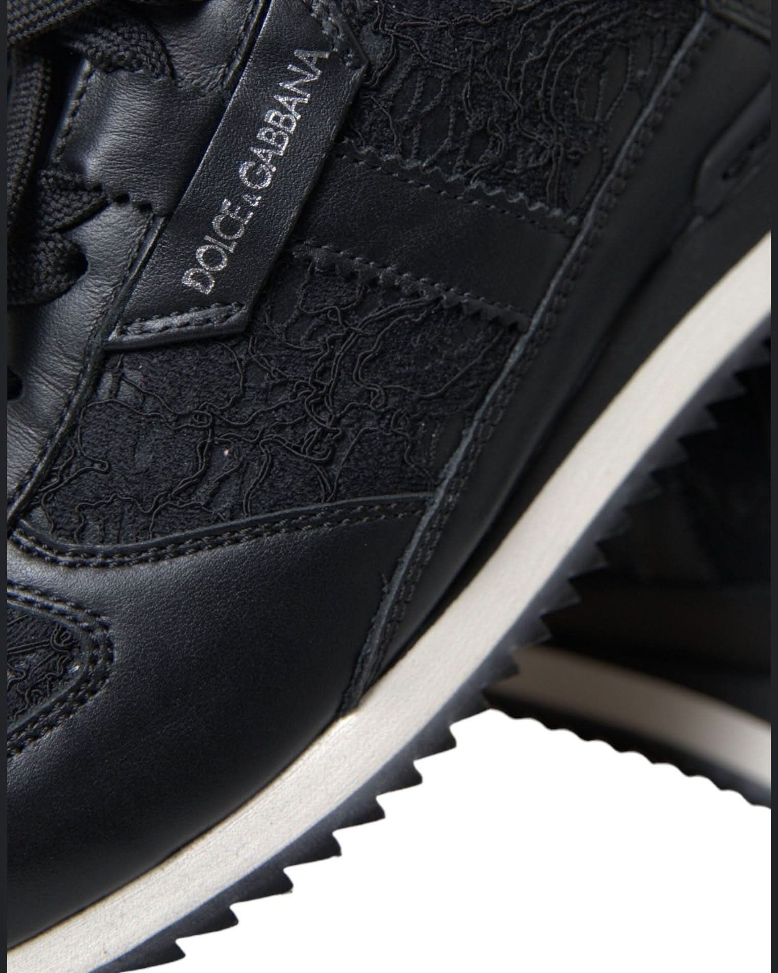 Dolce & Gabbana Black Elegant Classic Sneakers Sneakers