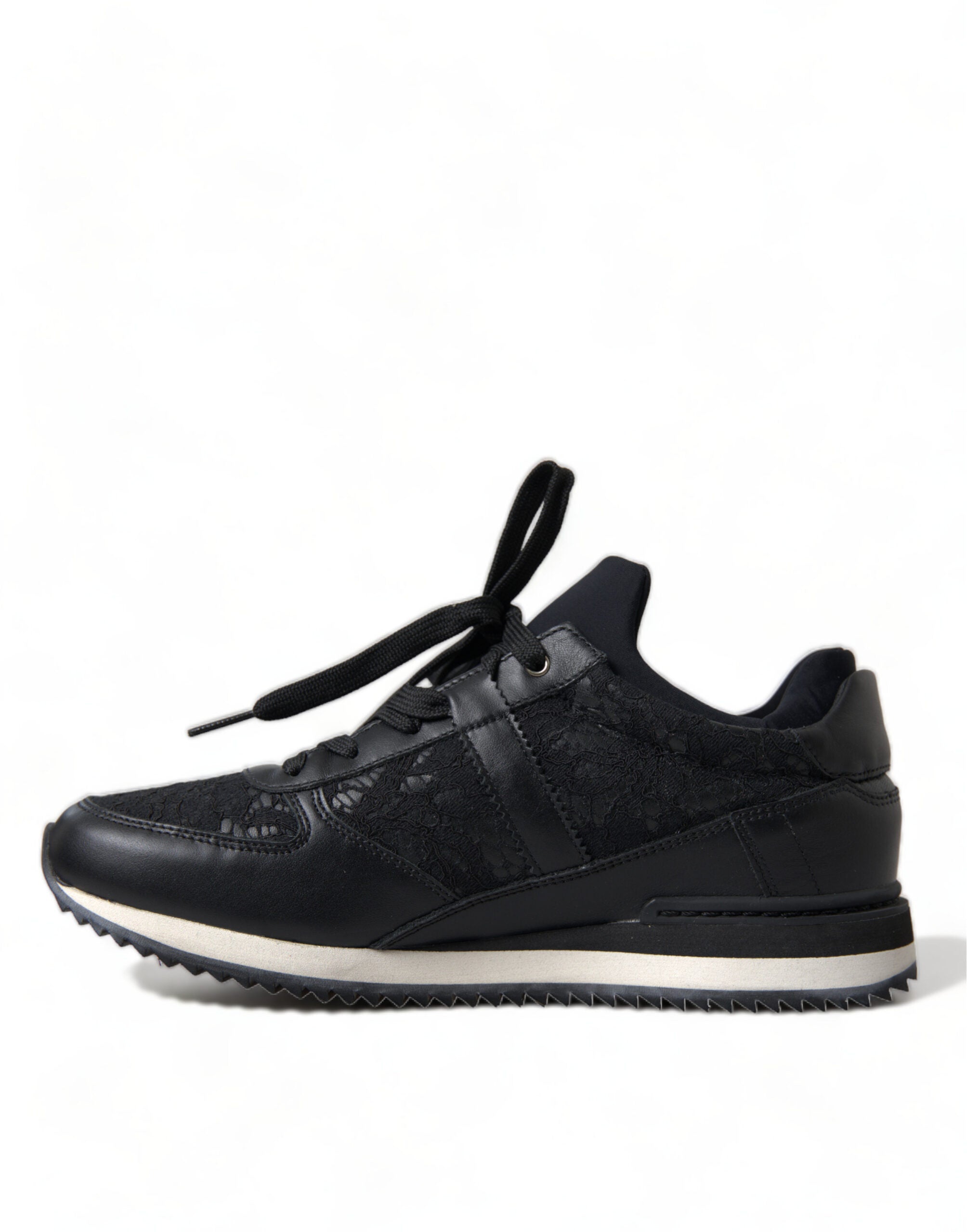 Dolce & Gabbana Elegant Classic Black Sneakers Glam Steals