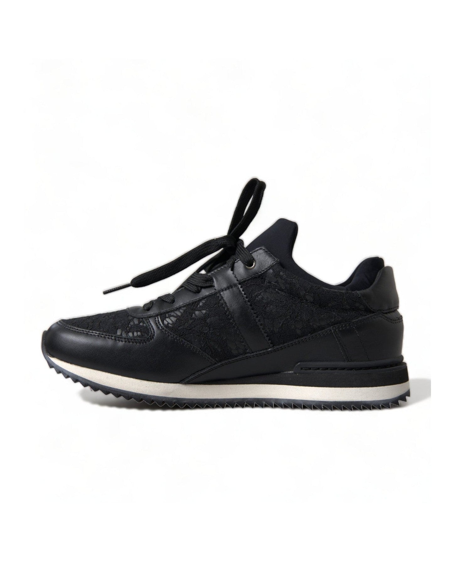 Dolce & Gabbana Elegant Classic Black Sneakers Glam Steals