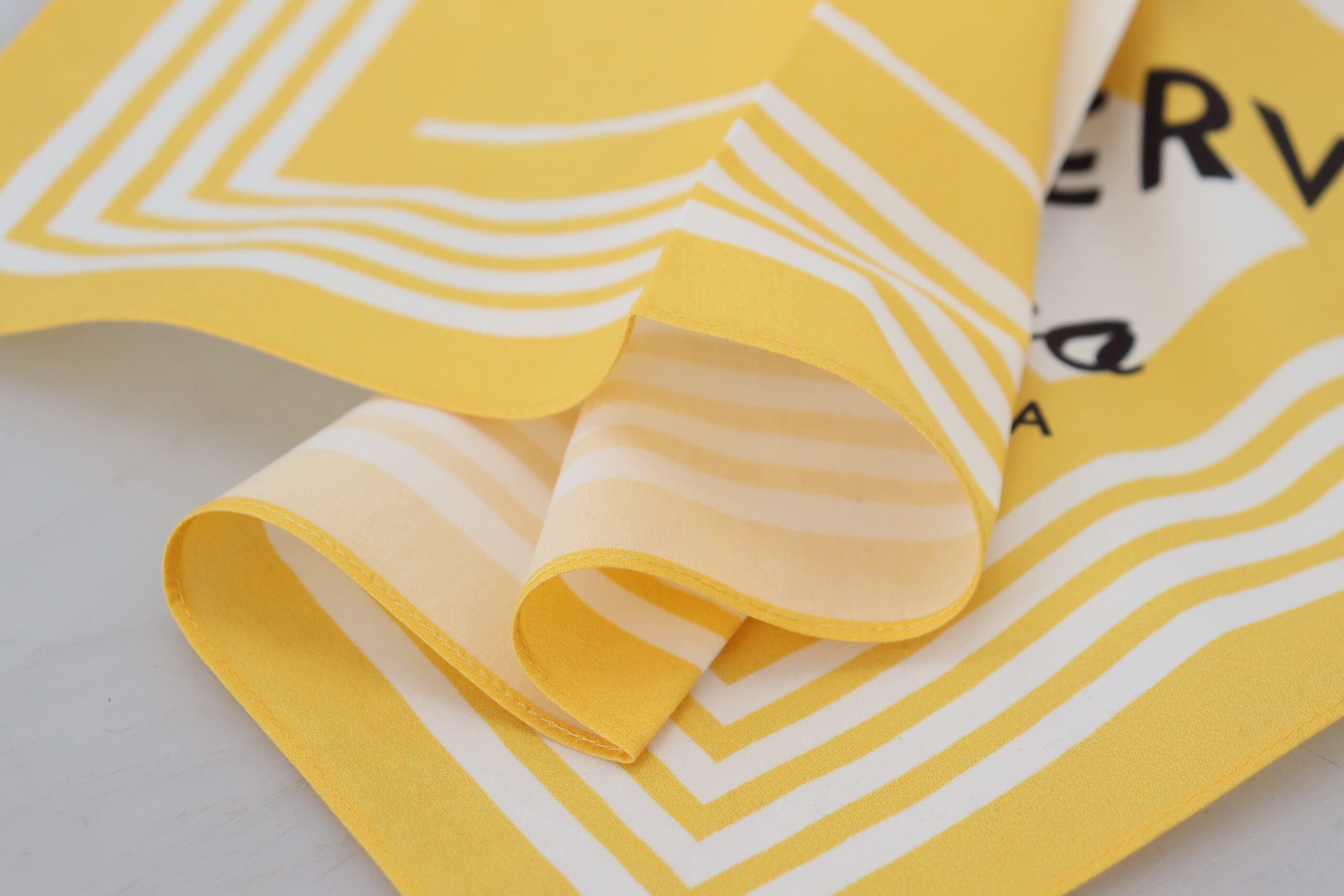Dolce & Gabbana Elegant Cotton Square Yellow Scarf Glam Steals