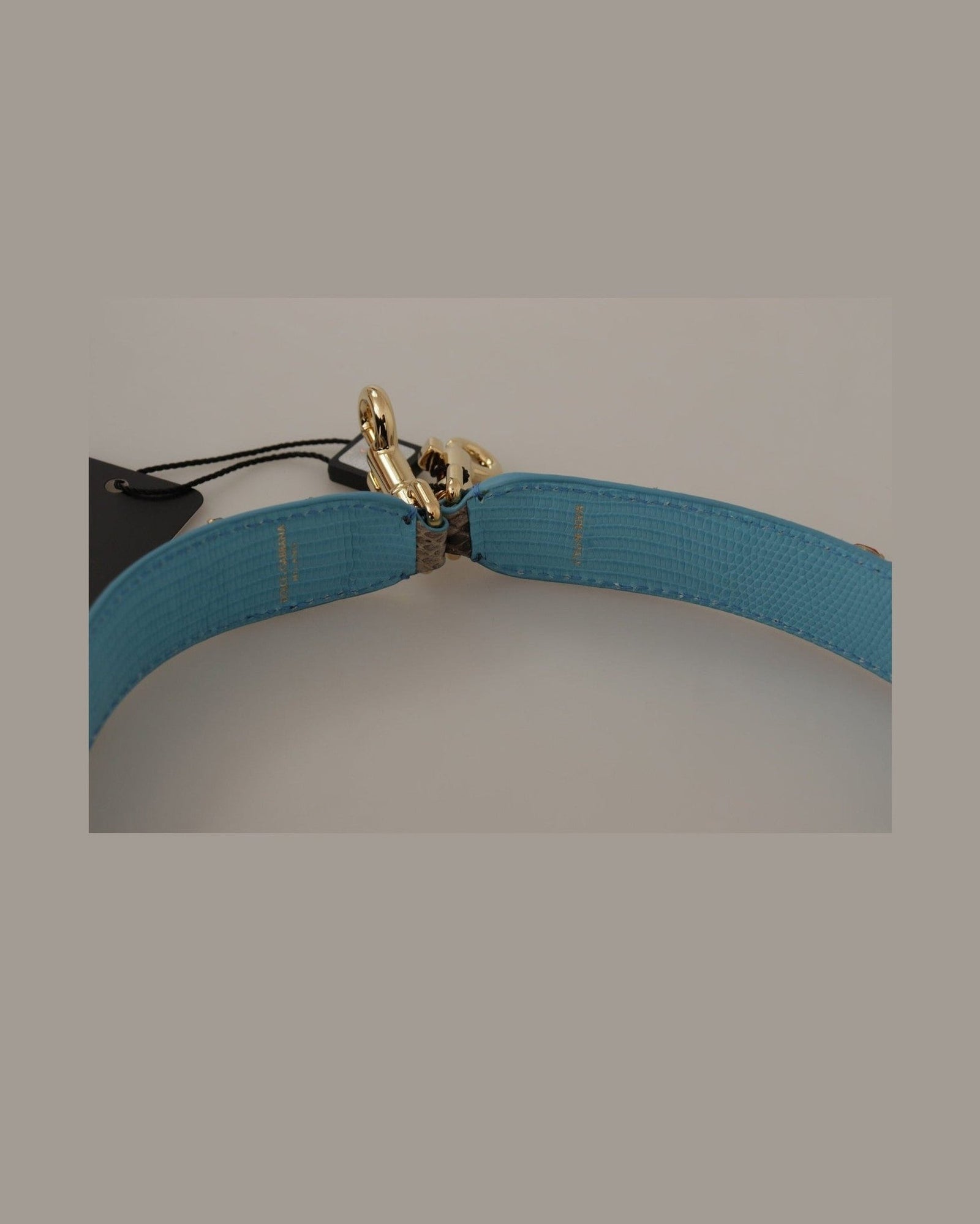 Dolce & Gabbana Elegant Python Leather Shoulder Strap Accessory Glam Steals