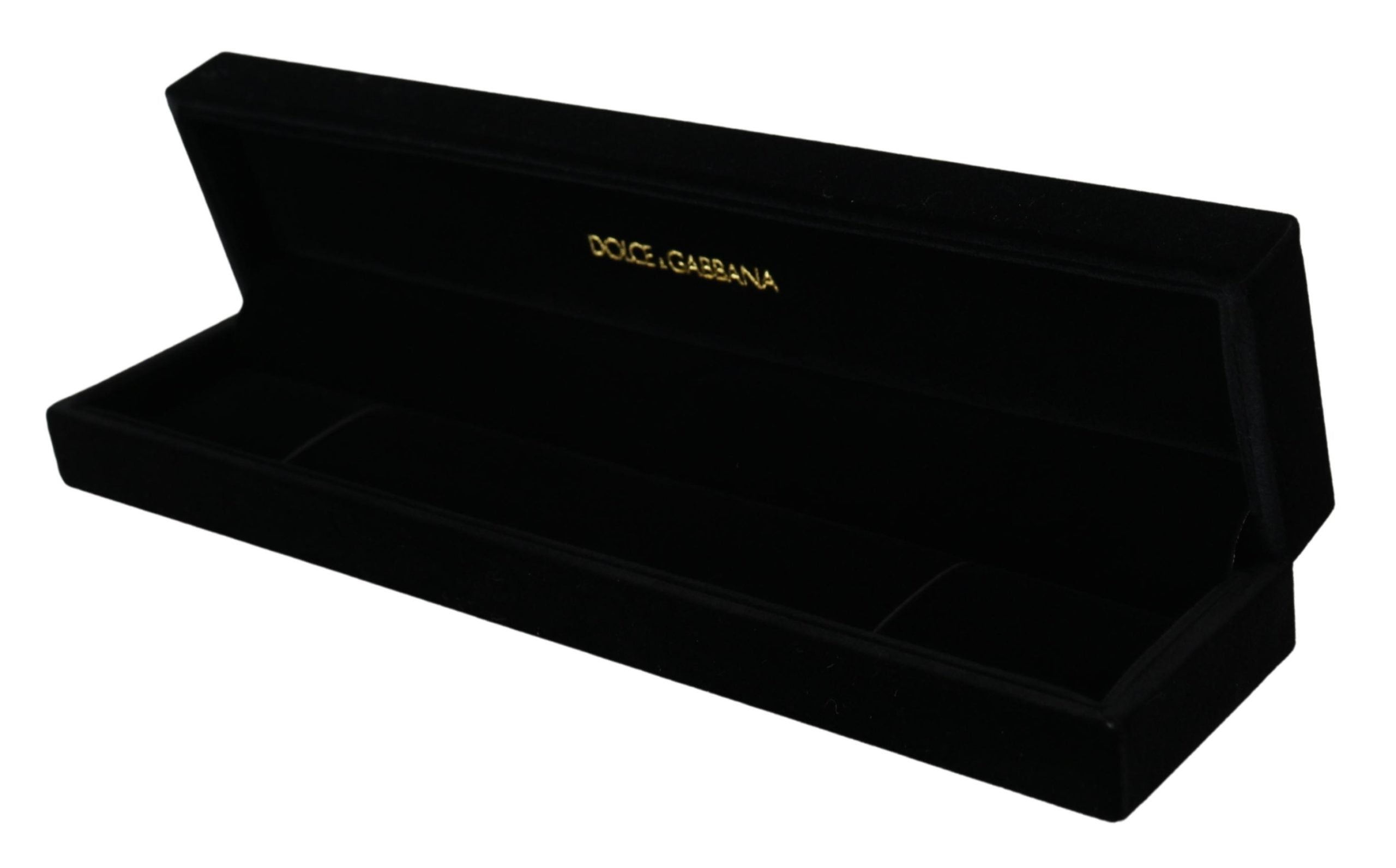 Dolce & Gabbana Elegant Velvet Jewelry Storage Box Glam Steals