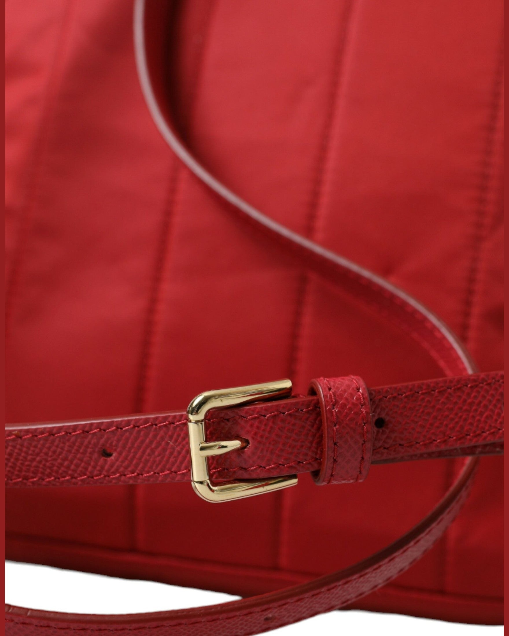 Dolce & Gabbana Embellished Backpack With Red Gold Detailing Glam Steals