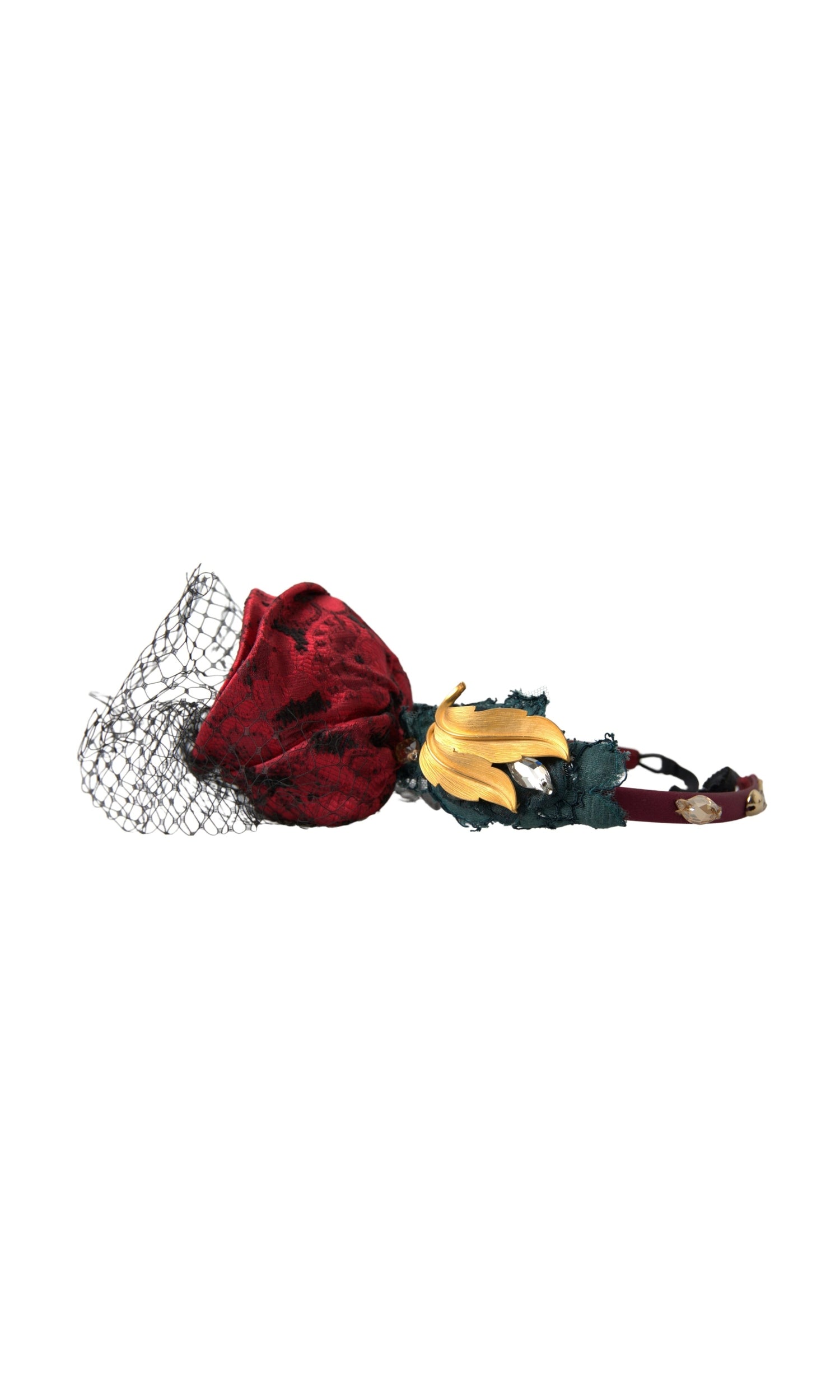 Dolce & Gabbana Enchanted Rose Crystal Headband Diadem Glam Steals