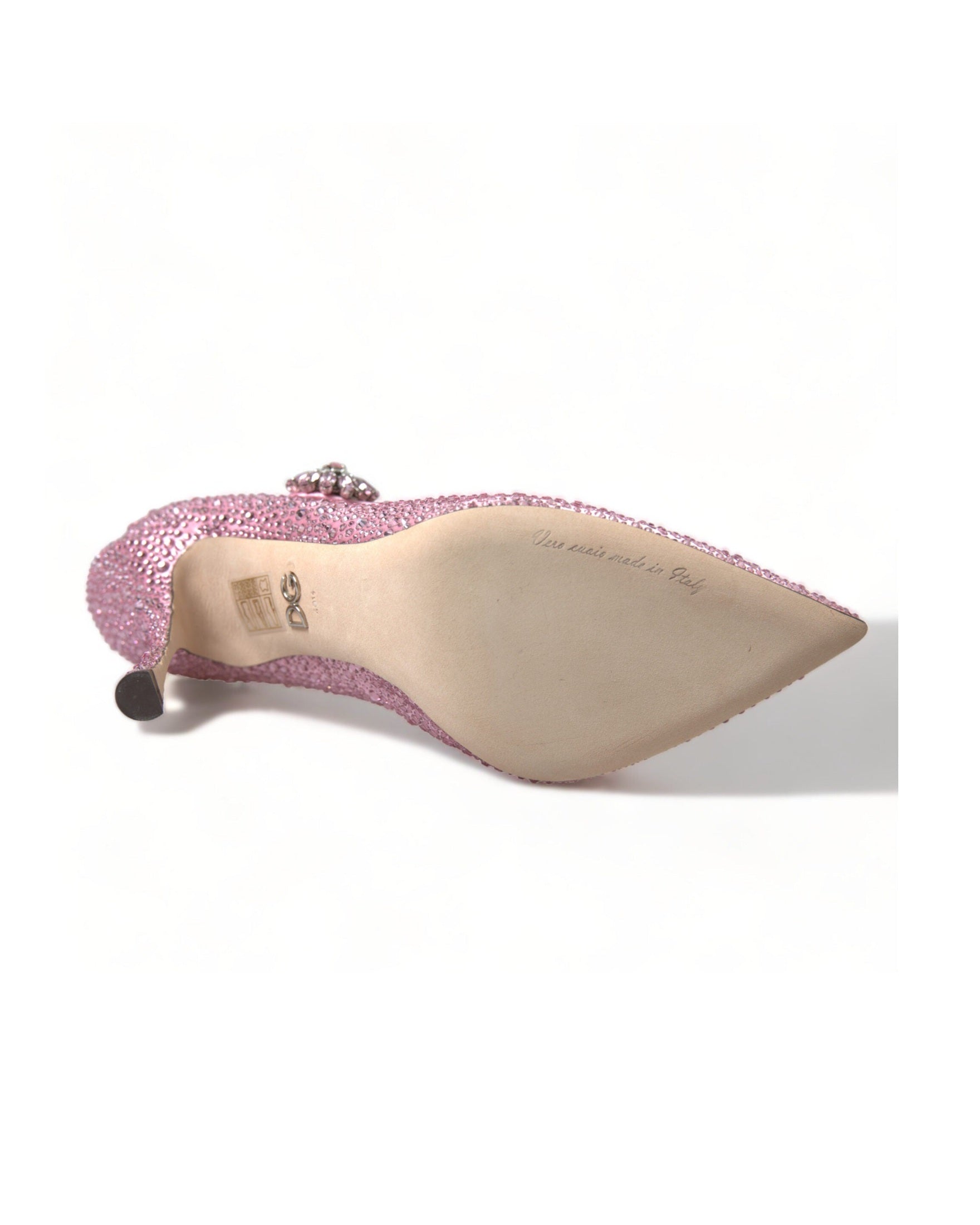 Dolce & Gabbana Enchanting Crystal Pink Pumps Glam Steals