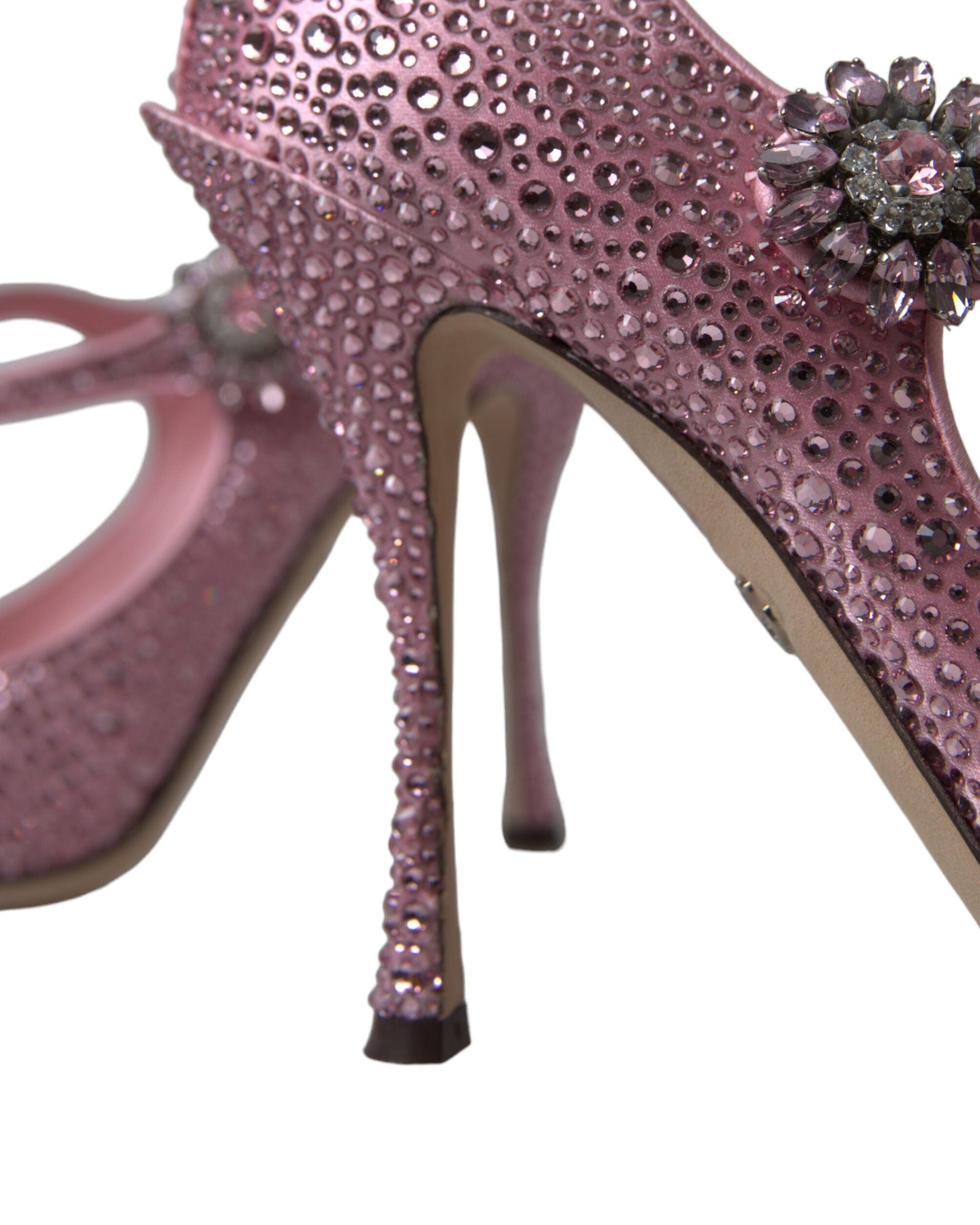 Dolce & Gabbana Enchanting Crystal Pink Pumps Glam Steals
