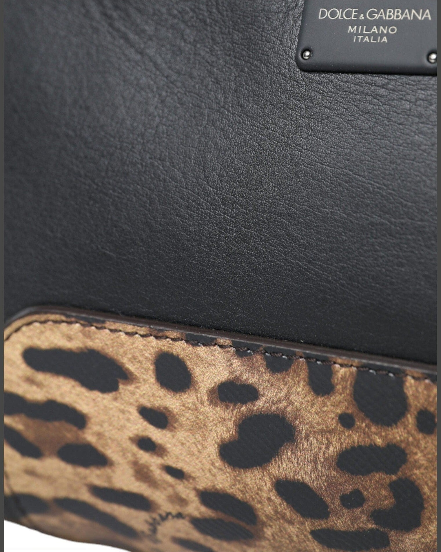 Dolce & Gabbana Exotic Leather Leopard Belt Bag Glam Steals