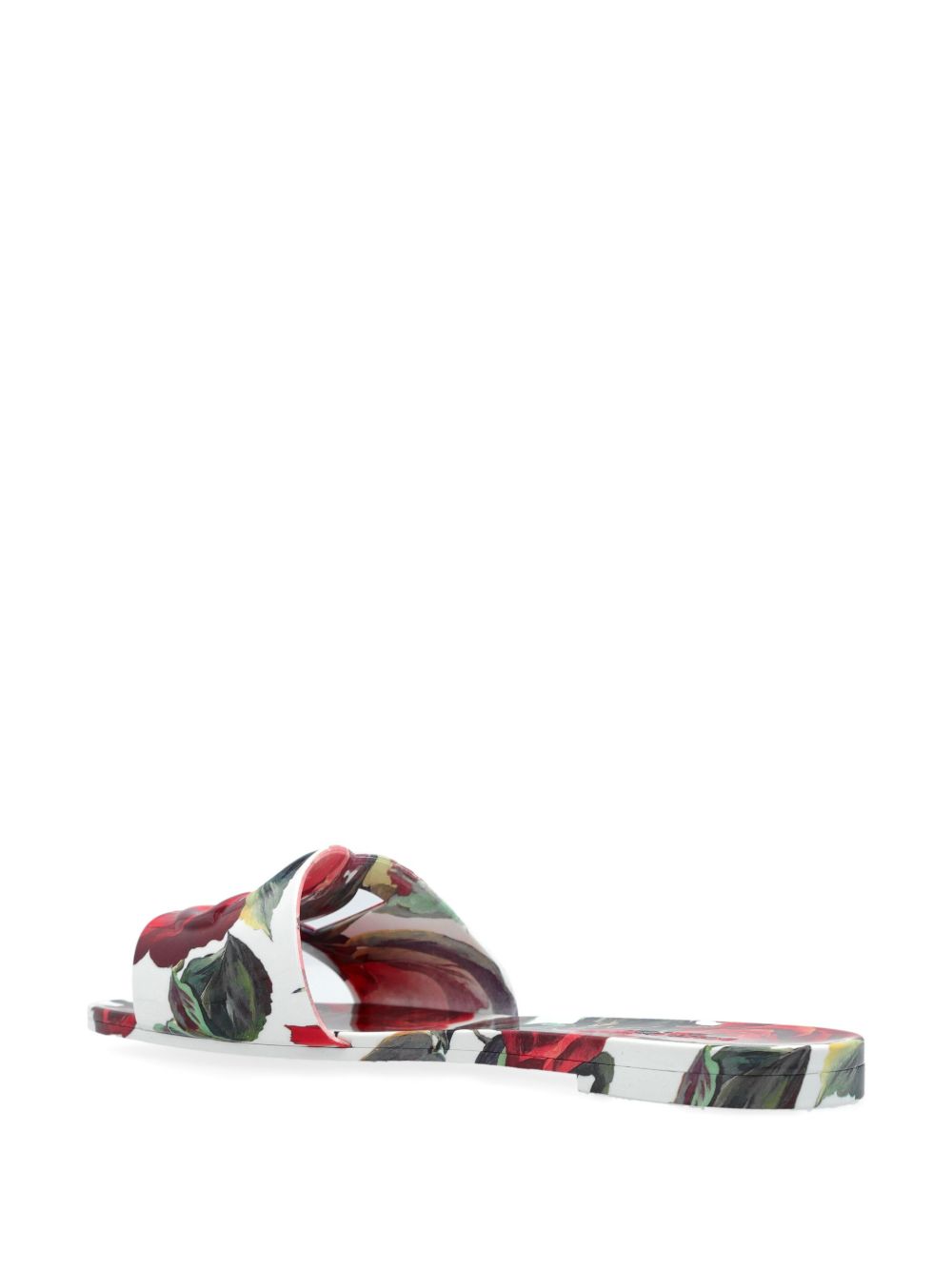 Dolce & Gabbana Floral Print Slides Glam Steals