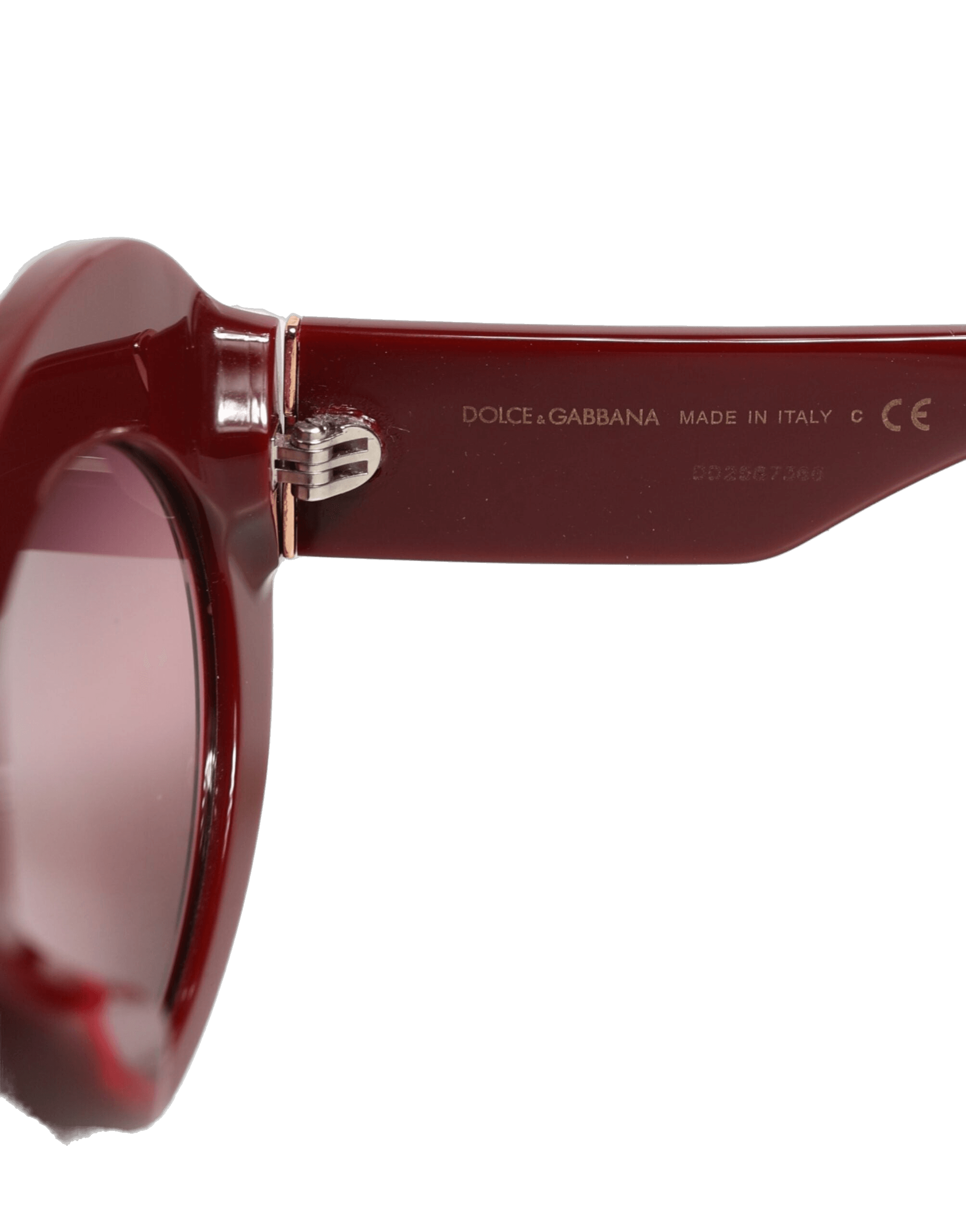 Dolce & Gabbana Floral Printed Acetate Oval Eyewear Sunglasses Glam Steals