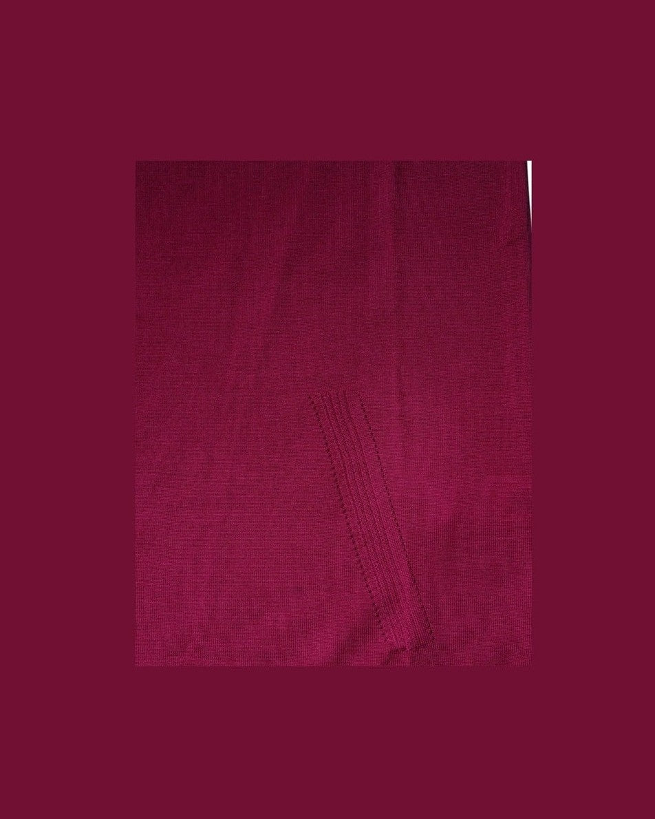 Dolce & Gabbana Fuchsia Wool Long Sleeves Turtleneck Sweater Sweaters