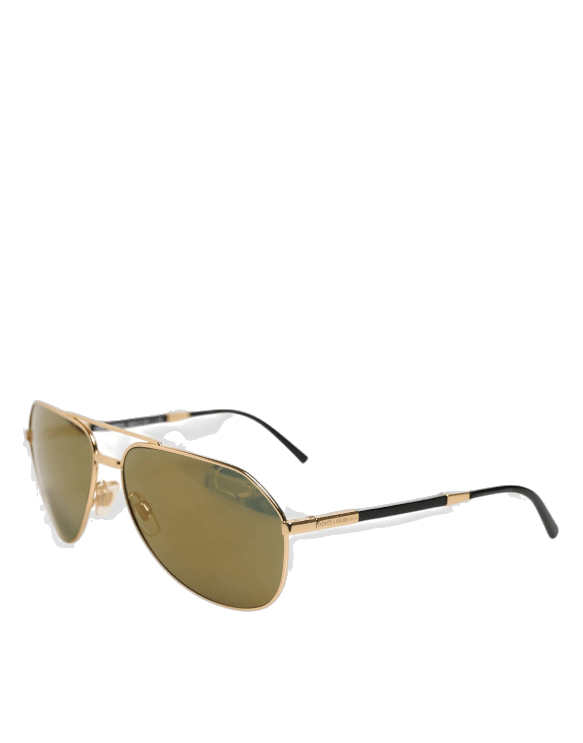 Dolce & Gabbana Gold Edition Aviator Shades Eyewear Sunglasses Glam Steals