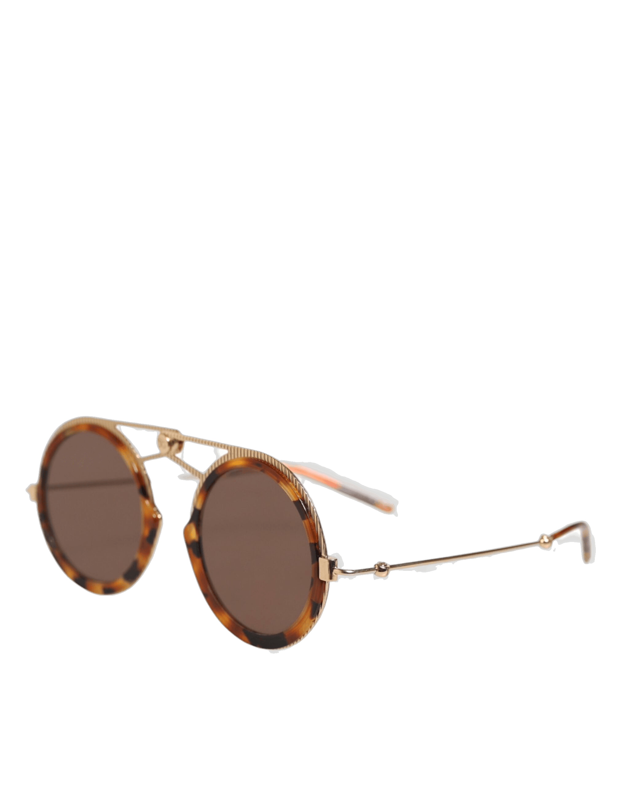 Dolce & Gabbana Gold Havana Frame Dg Fatto A Mano Eyewear Sunglasses Glam Steals
