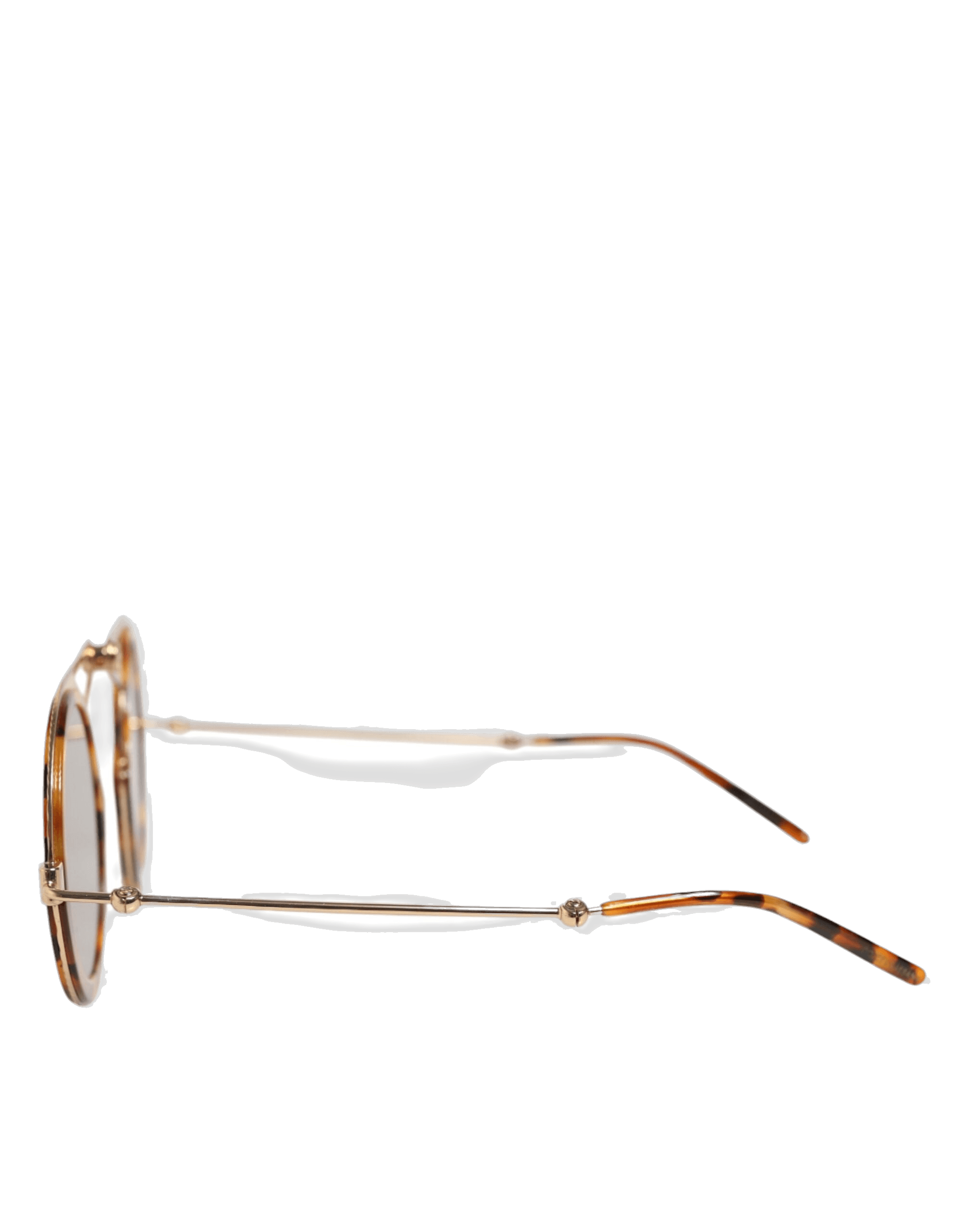 Dolce & Gabbana Gold Havana Frame Dg Fatto A Mano Eyewear Sunglasses Glam Steals