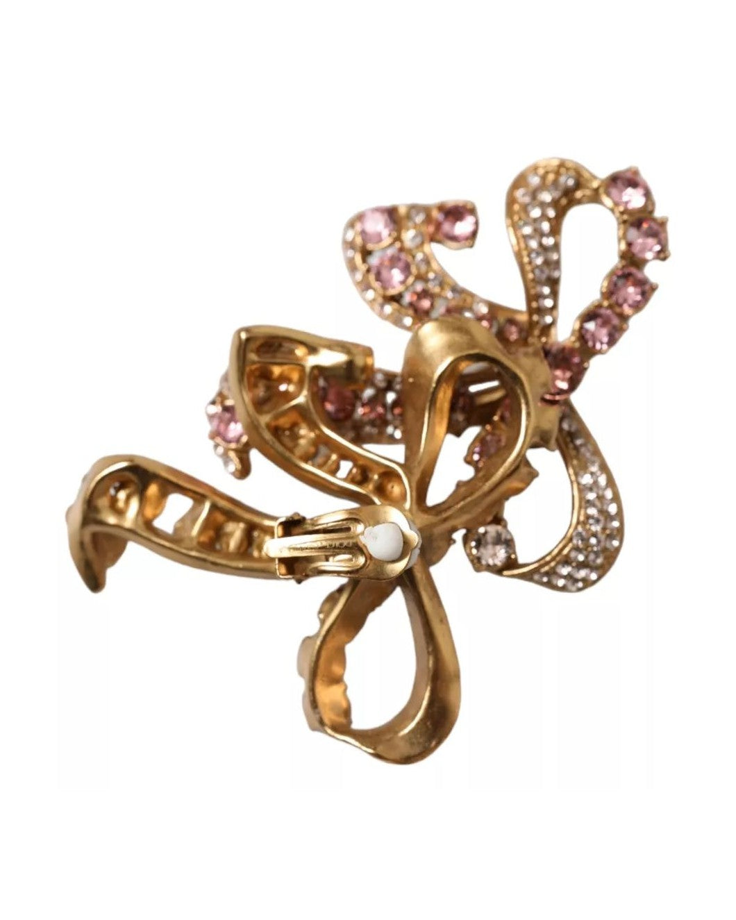 Dolce & Gabbana Gold Brass Earrings Earrings