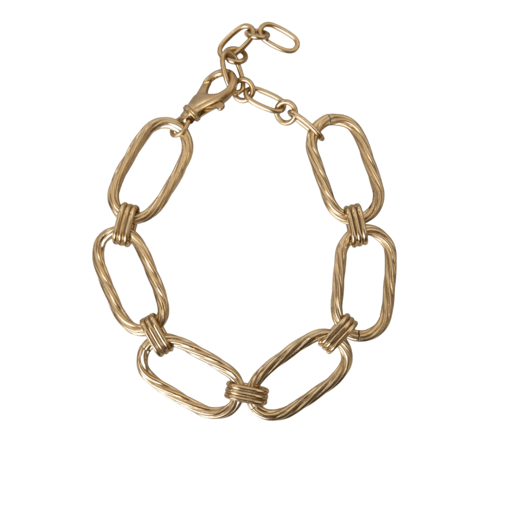 Dolce & Gabbana Gold and Brass Necklace Glam Steals