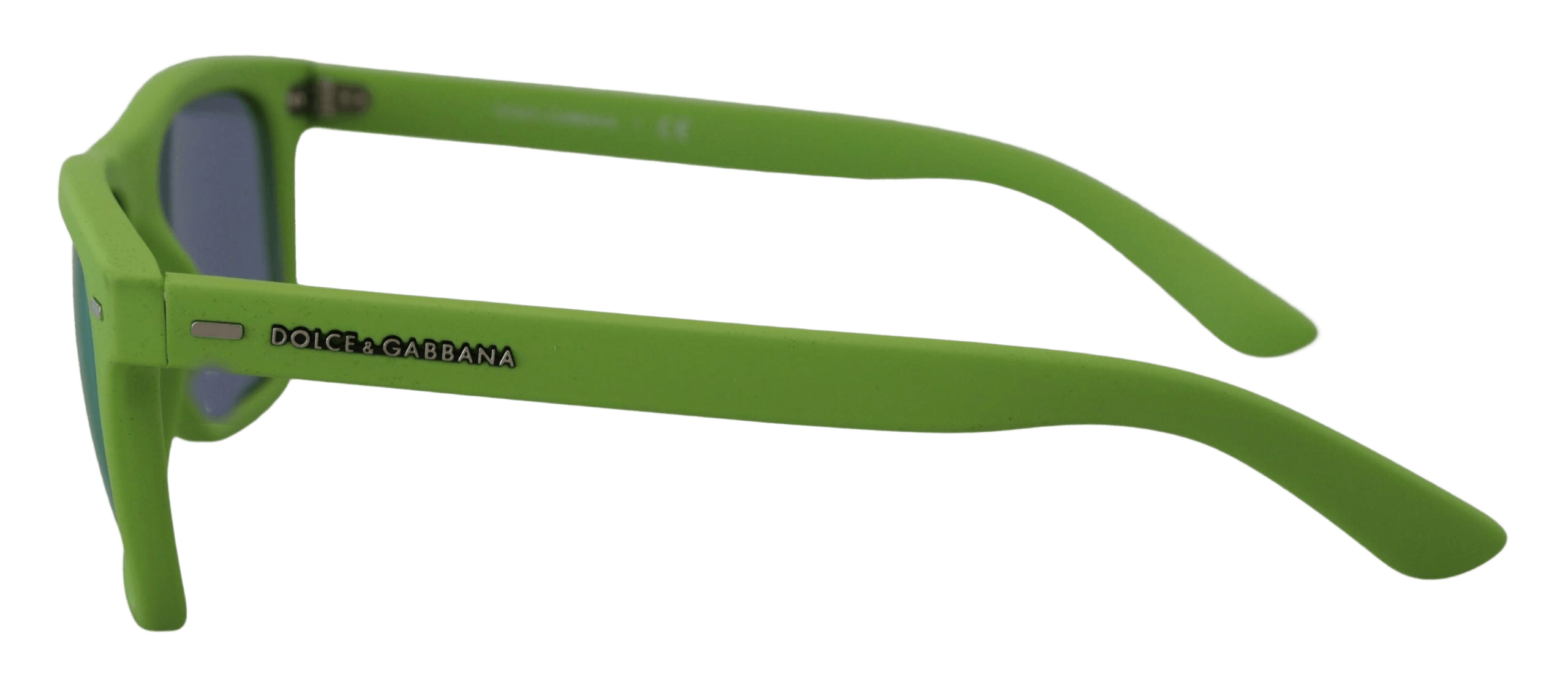 Dolce & Gabbana Green Rubber Full Rim Frame Shades Dg6095 Acid Sunglasses Glam Steals