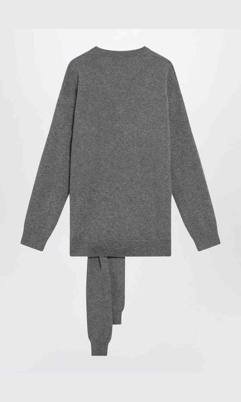 Dolce & Gabbana Grey Cashmere Sweater Glam Steals