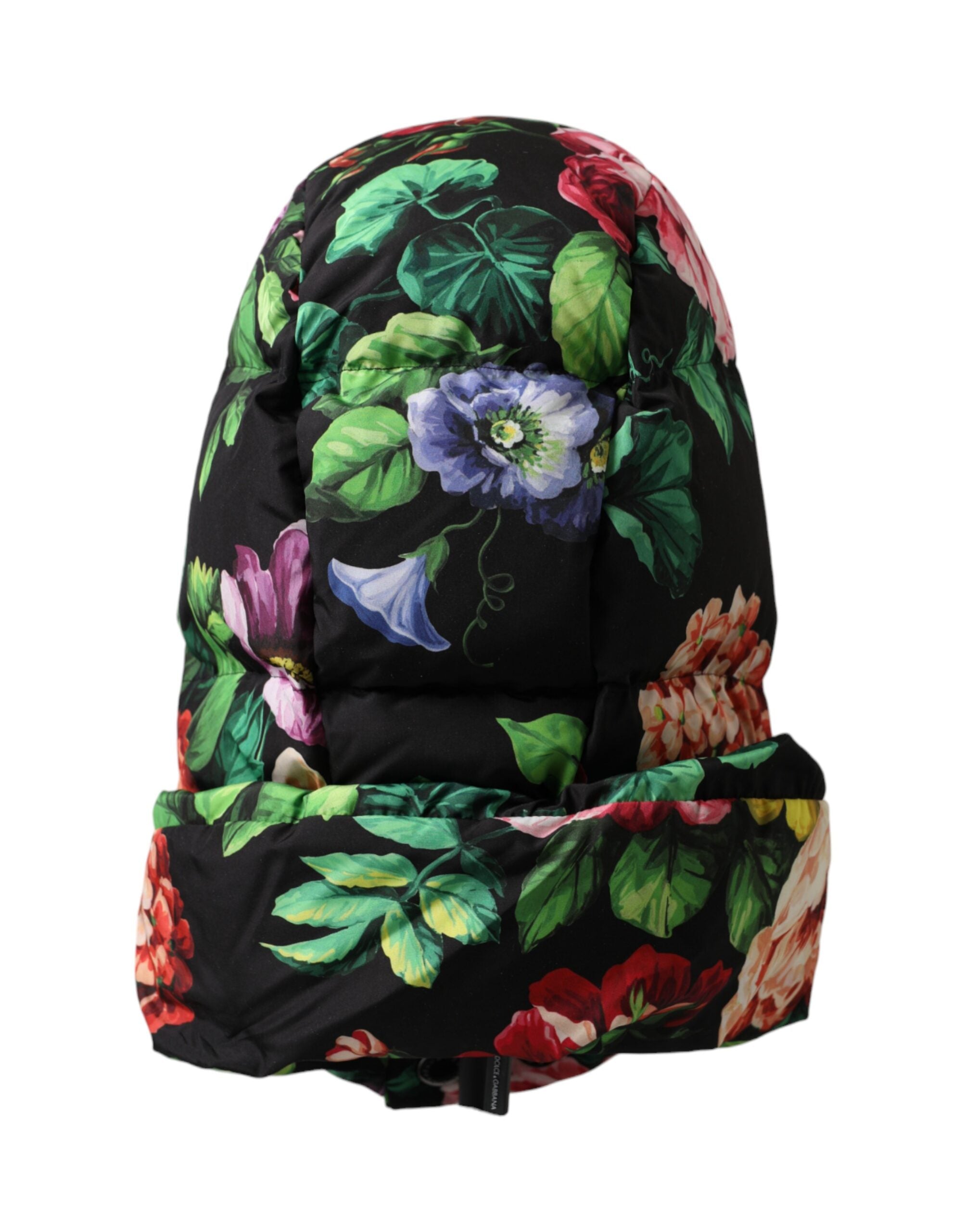 Dolce & Gabbana Hat Floral Whole Head Wrap Multicolor Hat Glam Steals