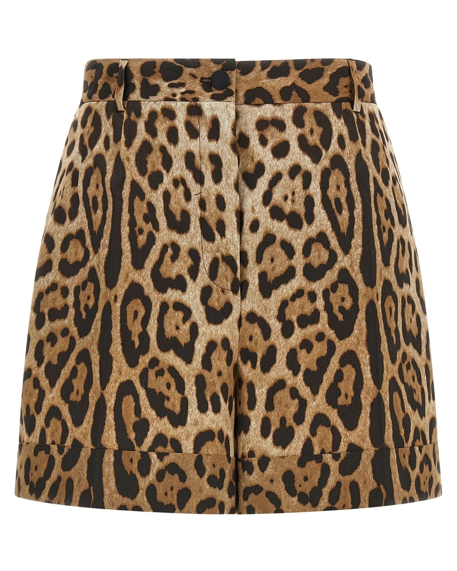 Dolce & Gabbana High Waist Shorts Glam Steals