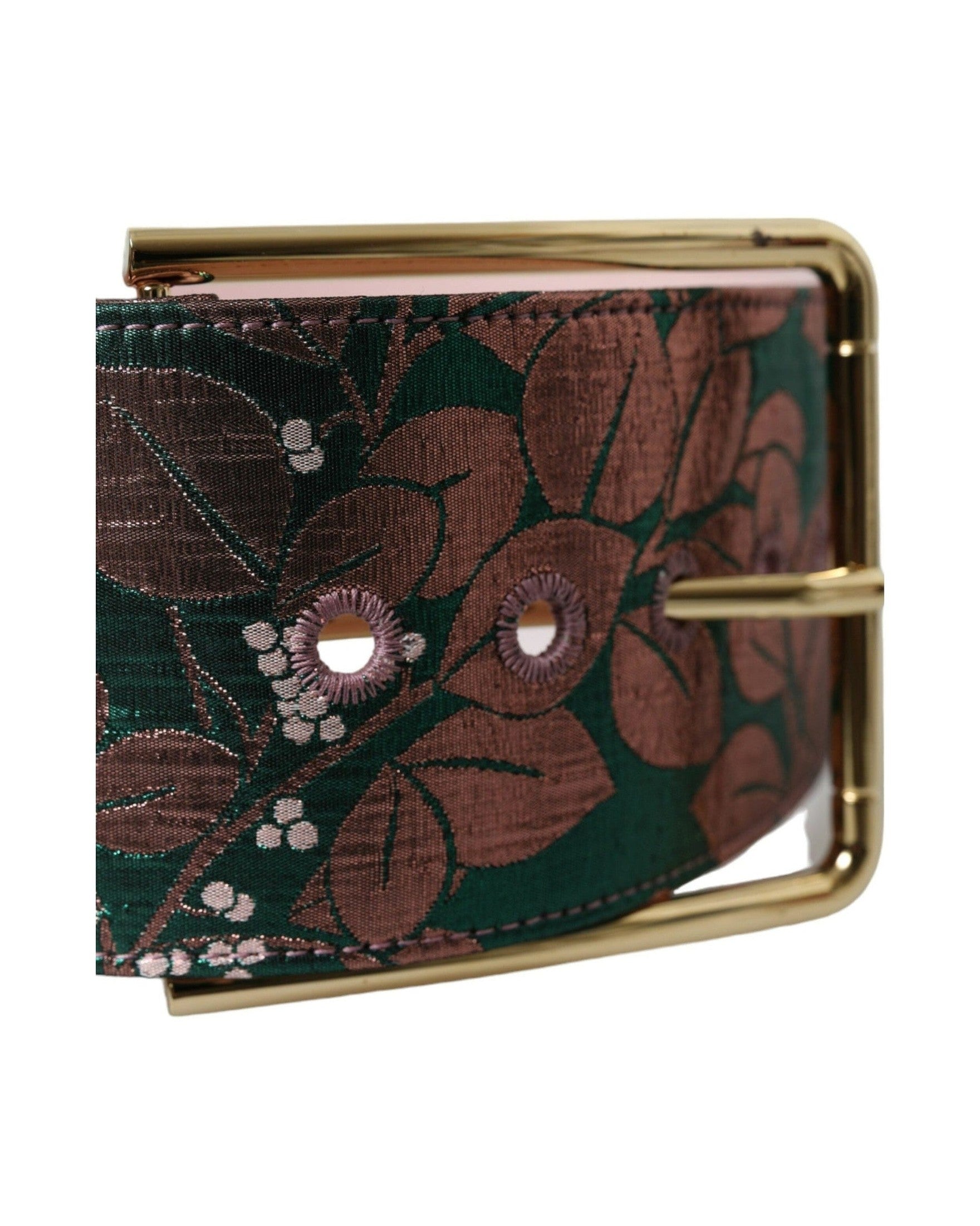 Dolce & Gabbana High-Waist Statement Multicolor Belt Glam Steals