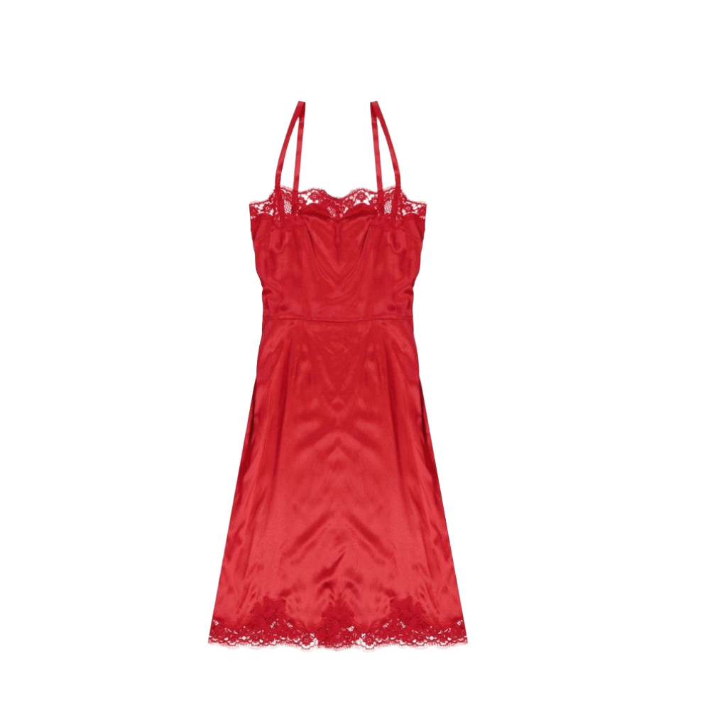 Dolce & Gabbana Lace Rouches Dress Glam Steals