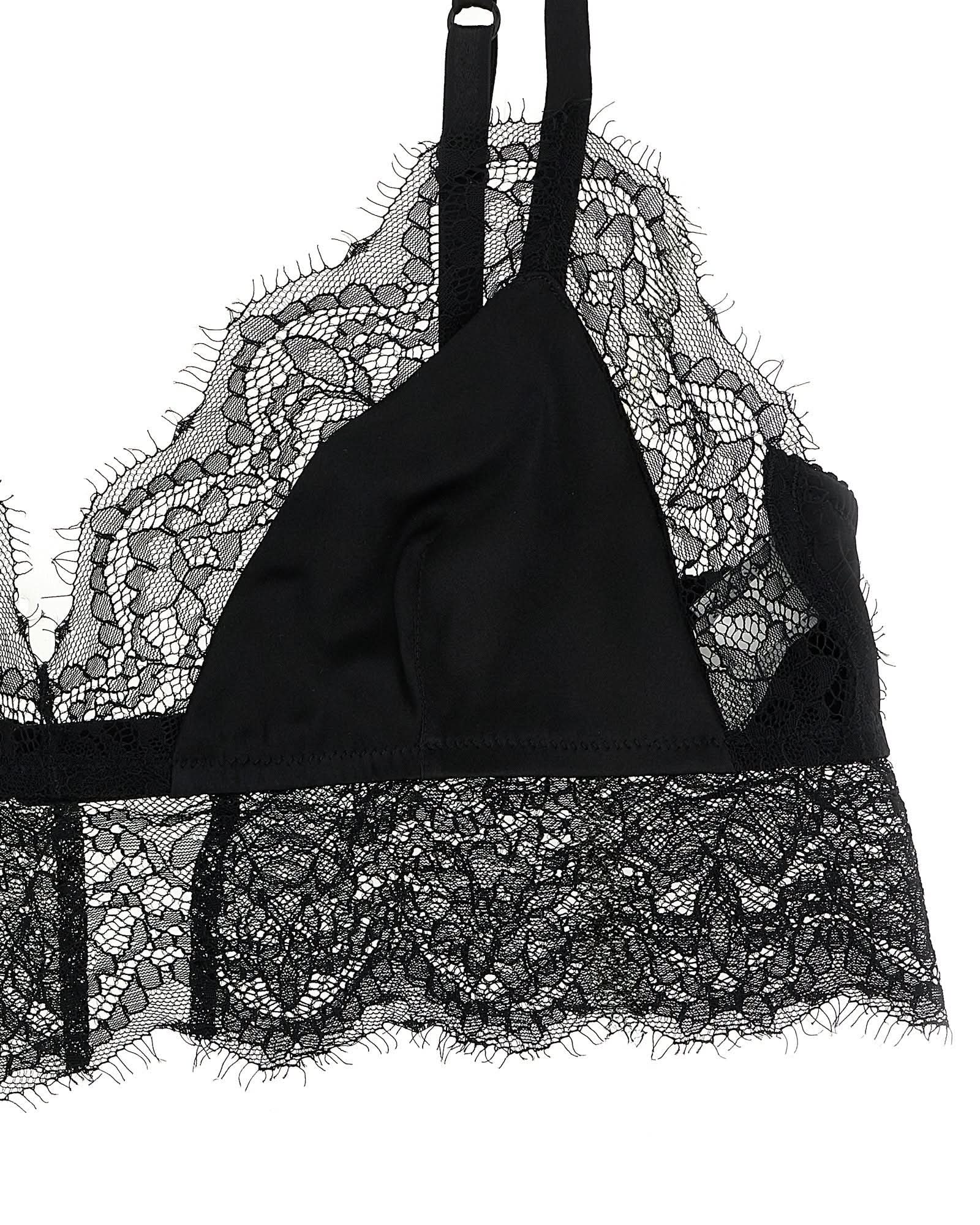 Dolce & Gabbana Lace Satin Bra Glam Steals