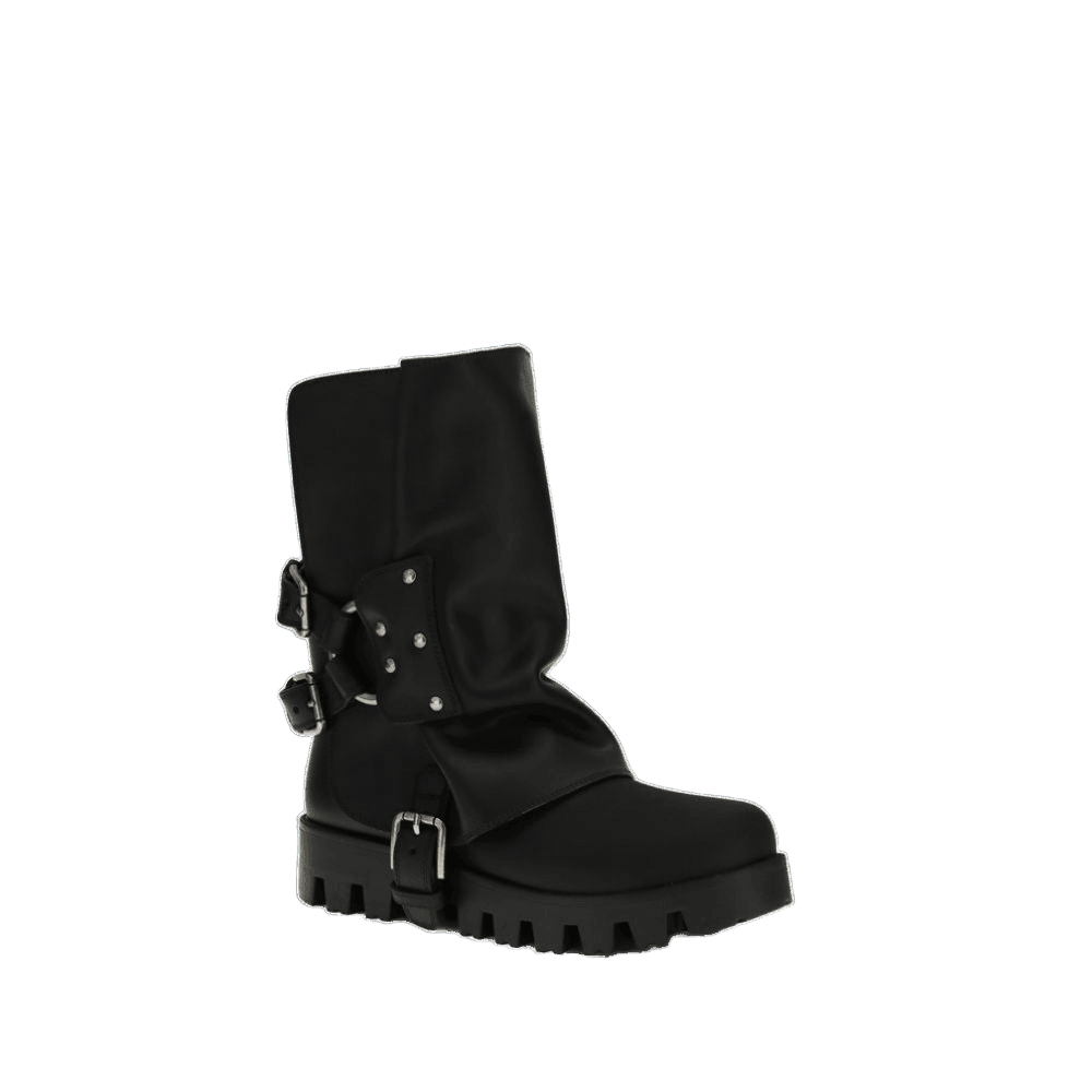 Dolce & Gabbana Leather Ankle Boots Glam Steals