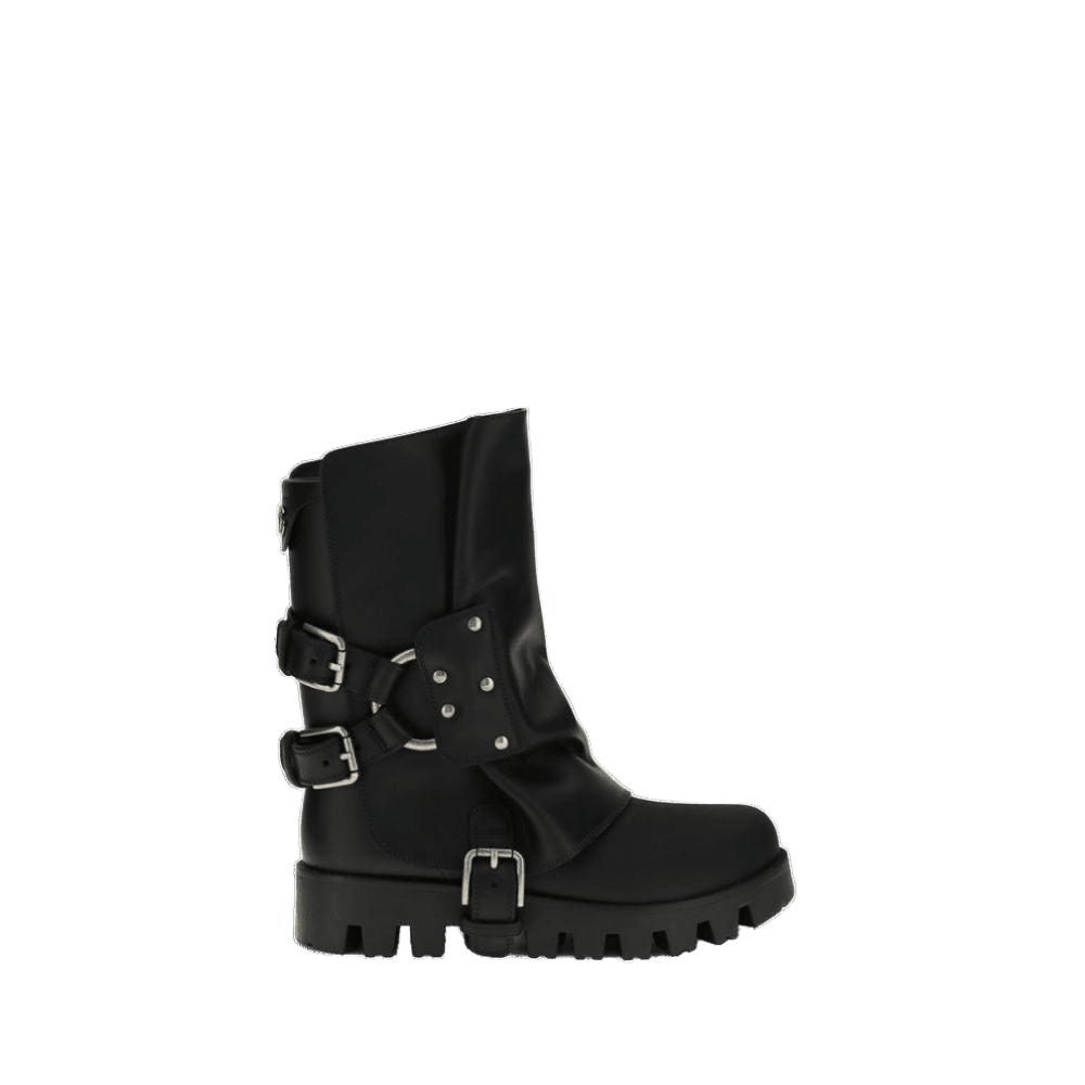 Dolce & Gabbana Leather Ankle Boots Glam Steals