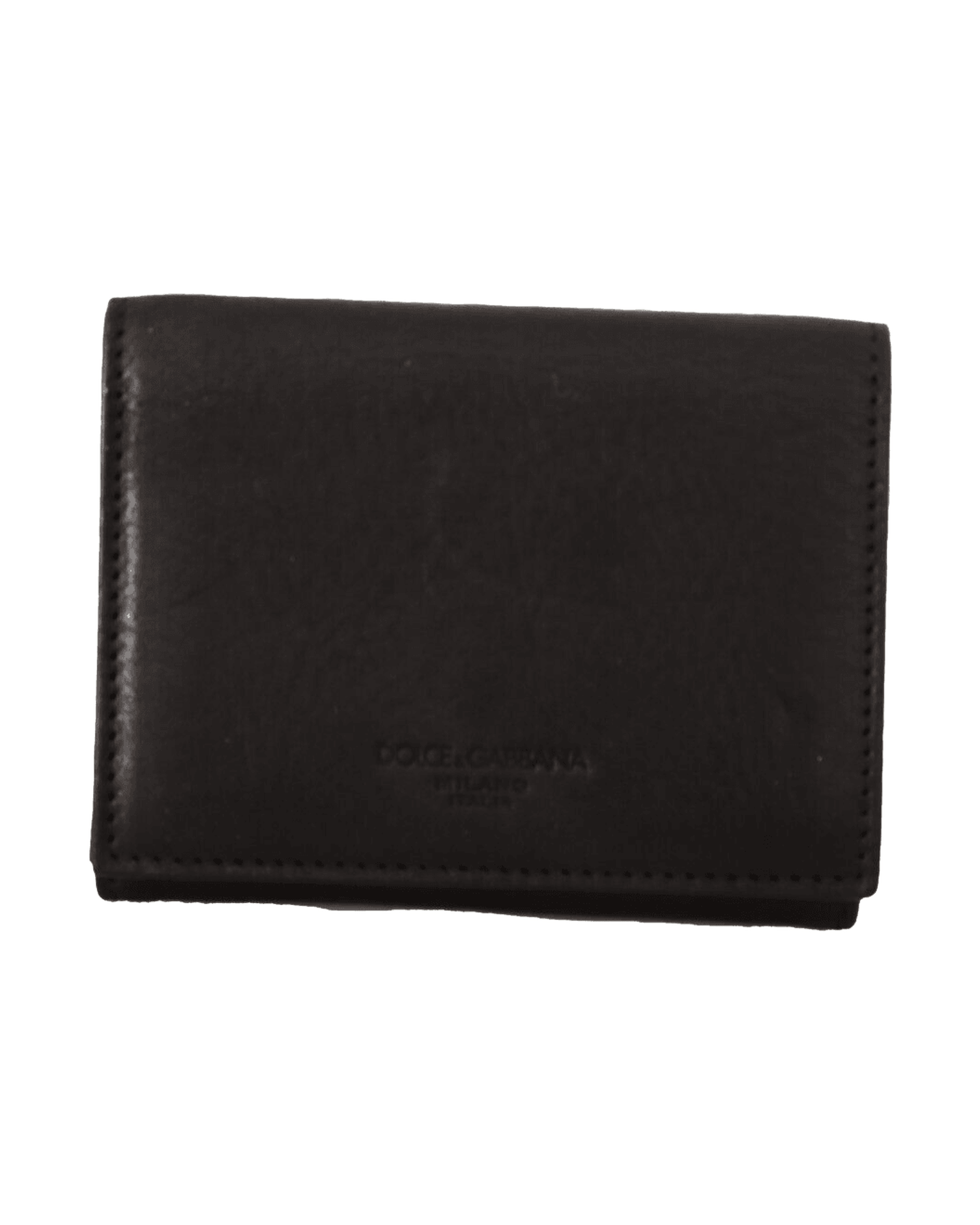 Dolce & Gabbana Leather Elegant Trifold Multi Kit Accessory Glam Steals