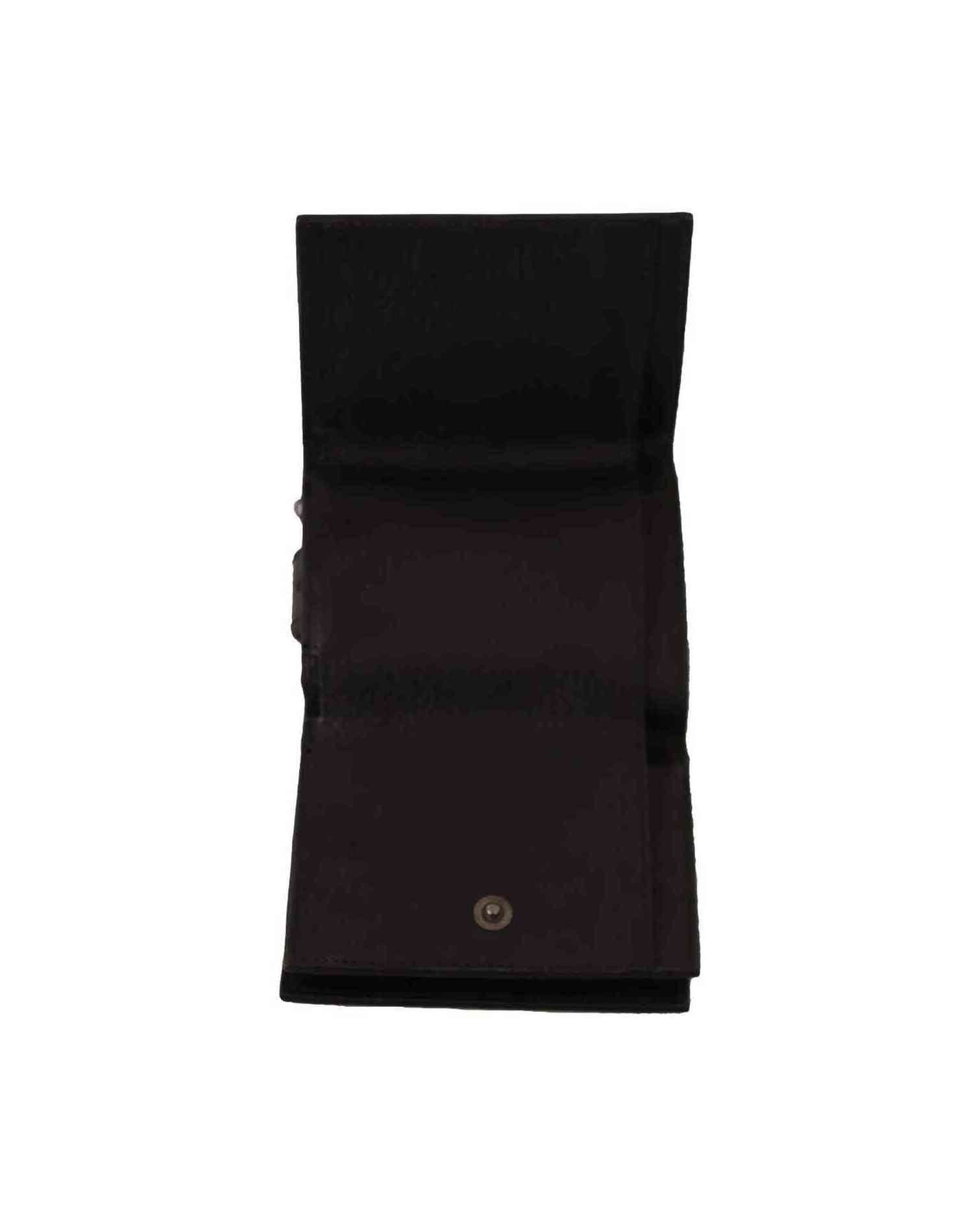 Dolce & Gabbana Leather Trifold Multi Kit Wallet Wallets