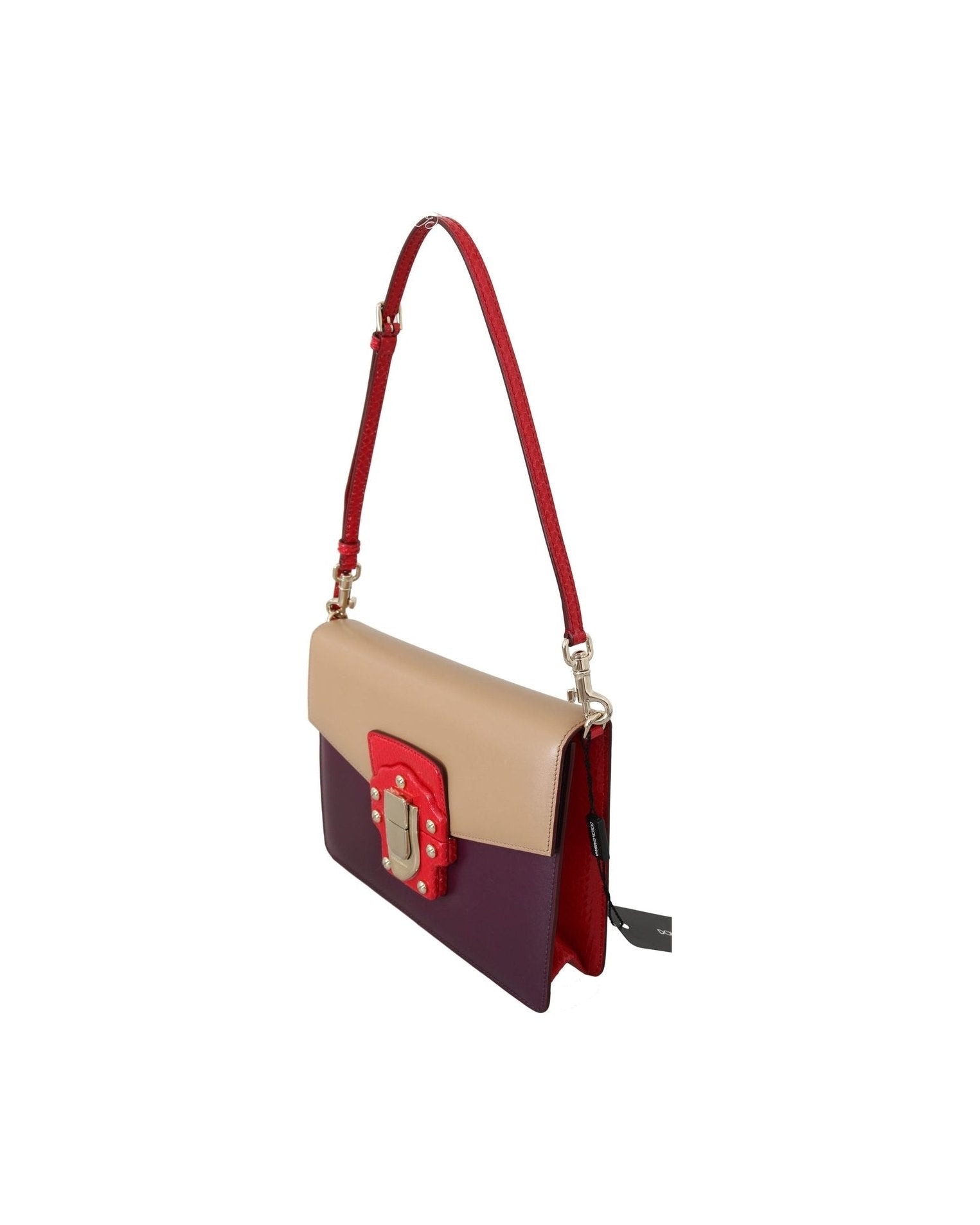 Dolce & Gabbana Leather Exquisite Lucia Shoulder Bag Glam Steals