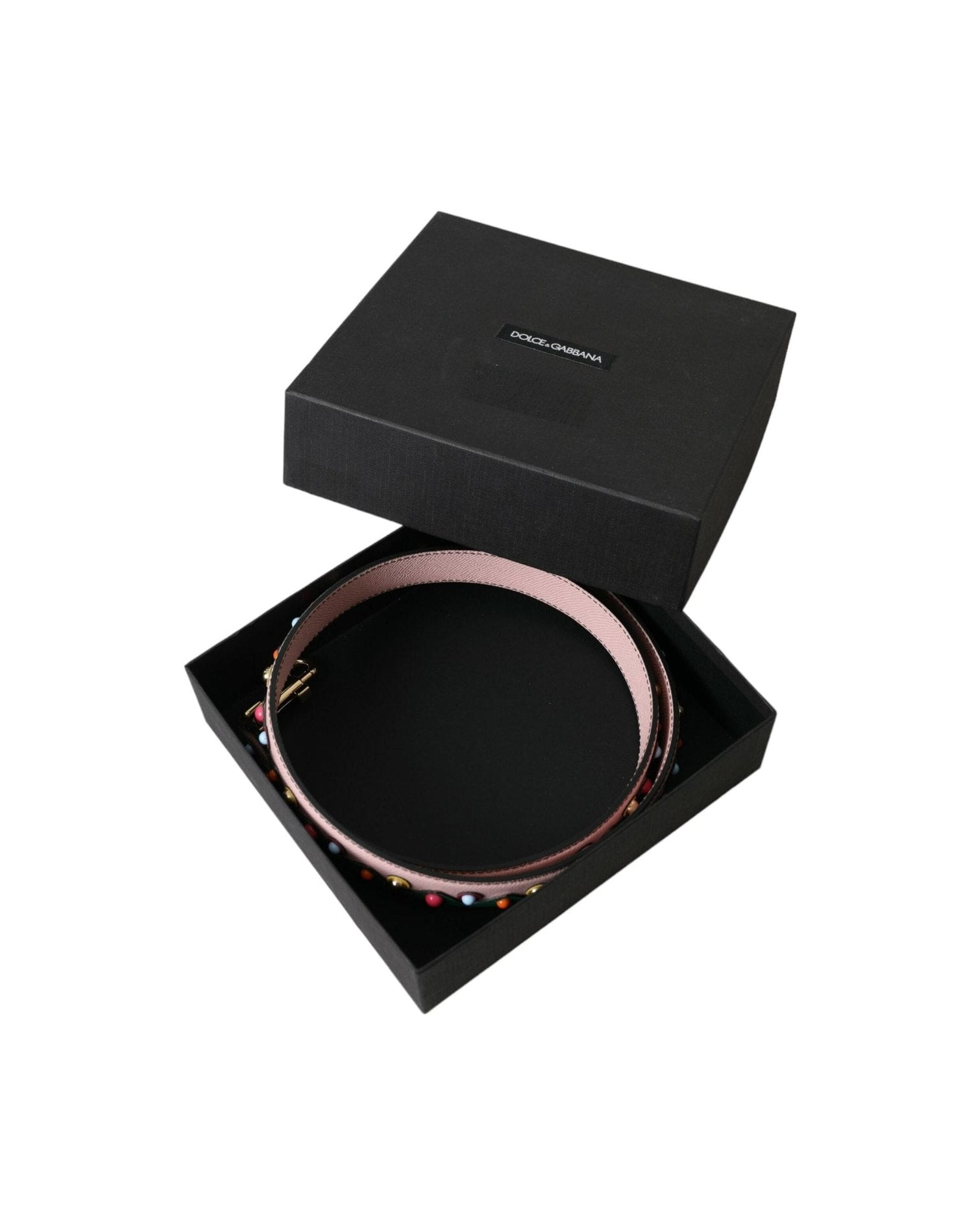 Dolce & Gabbana Leather Handbag Accessory Shoulder Pink Strap Glam Steals