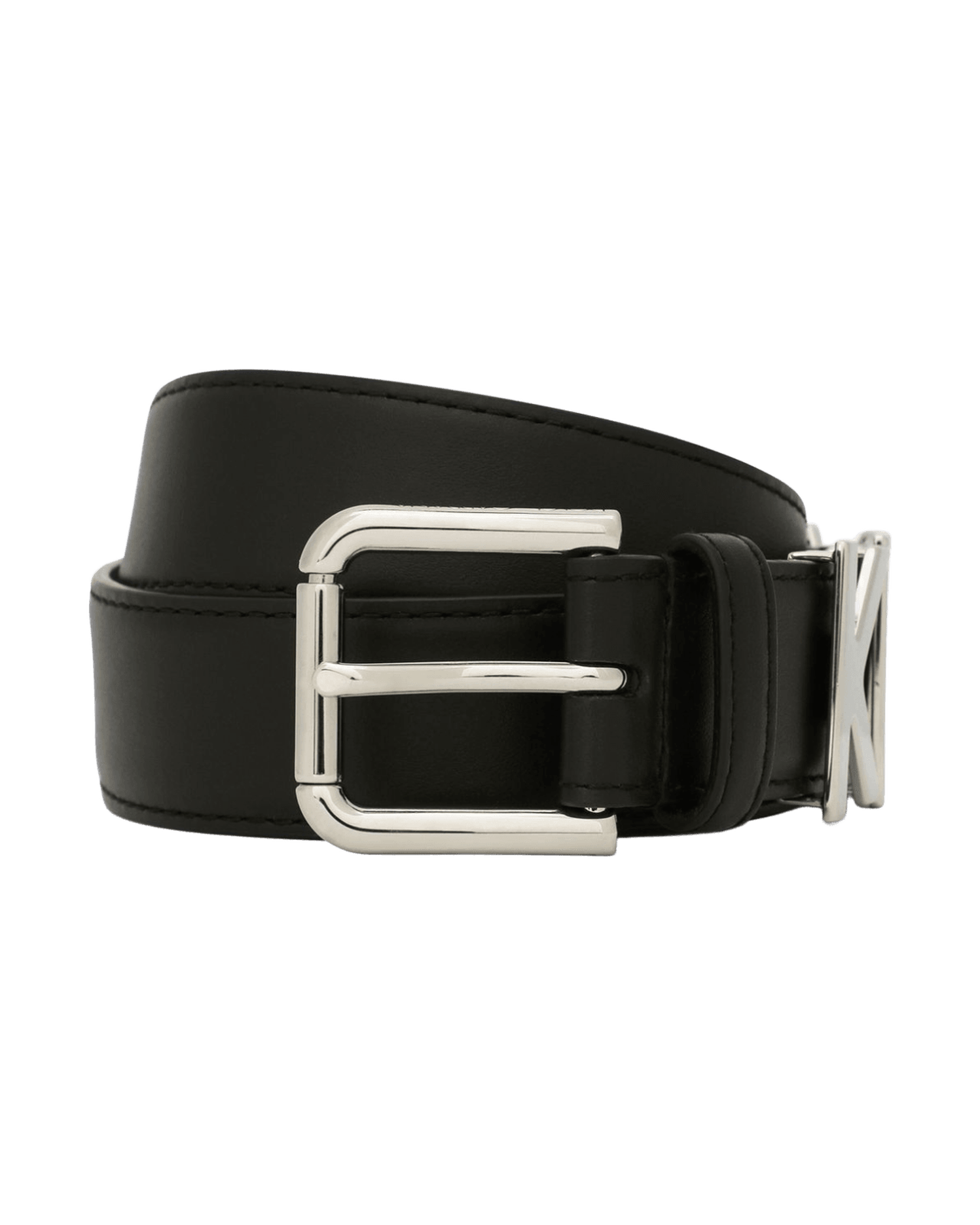 Dolce & Gabbana Leather Logo Lettering Belt Glam Steals