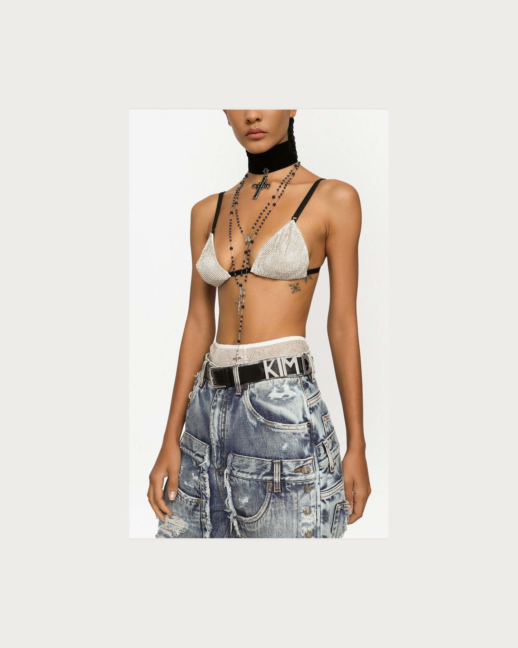 Dolce & Gabbana Leather Logo Lettering Belt Belts