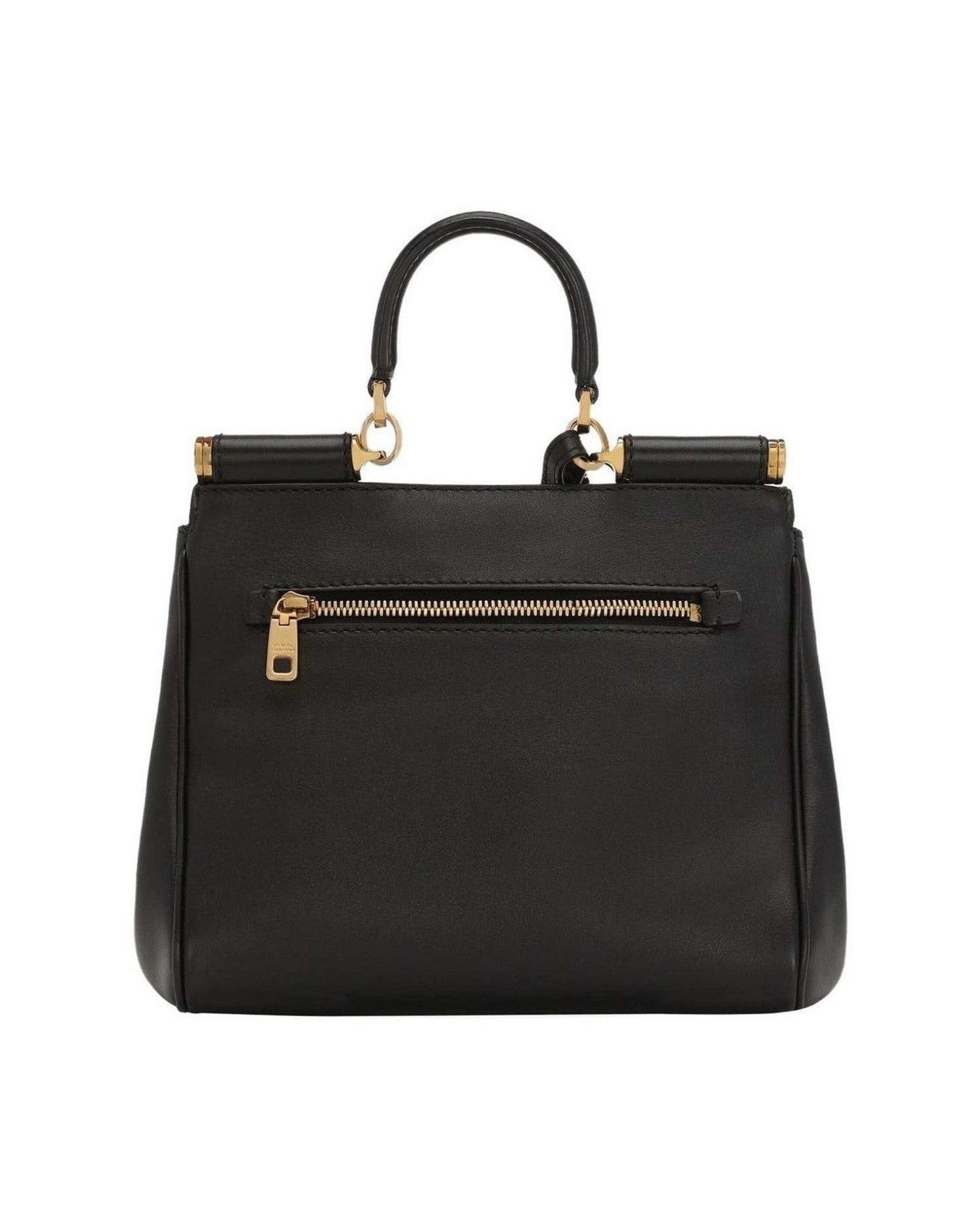 Dolce & Gabbana Leather Sicily Soft Handbag Glam Steals