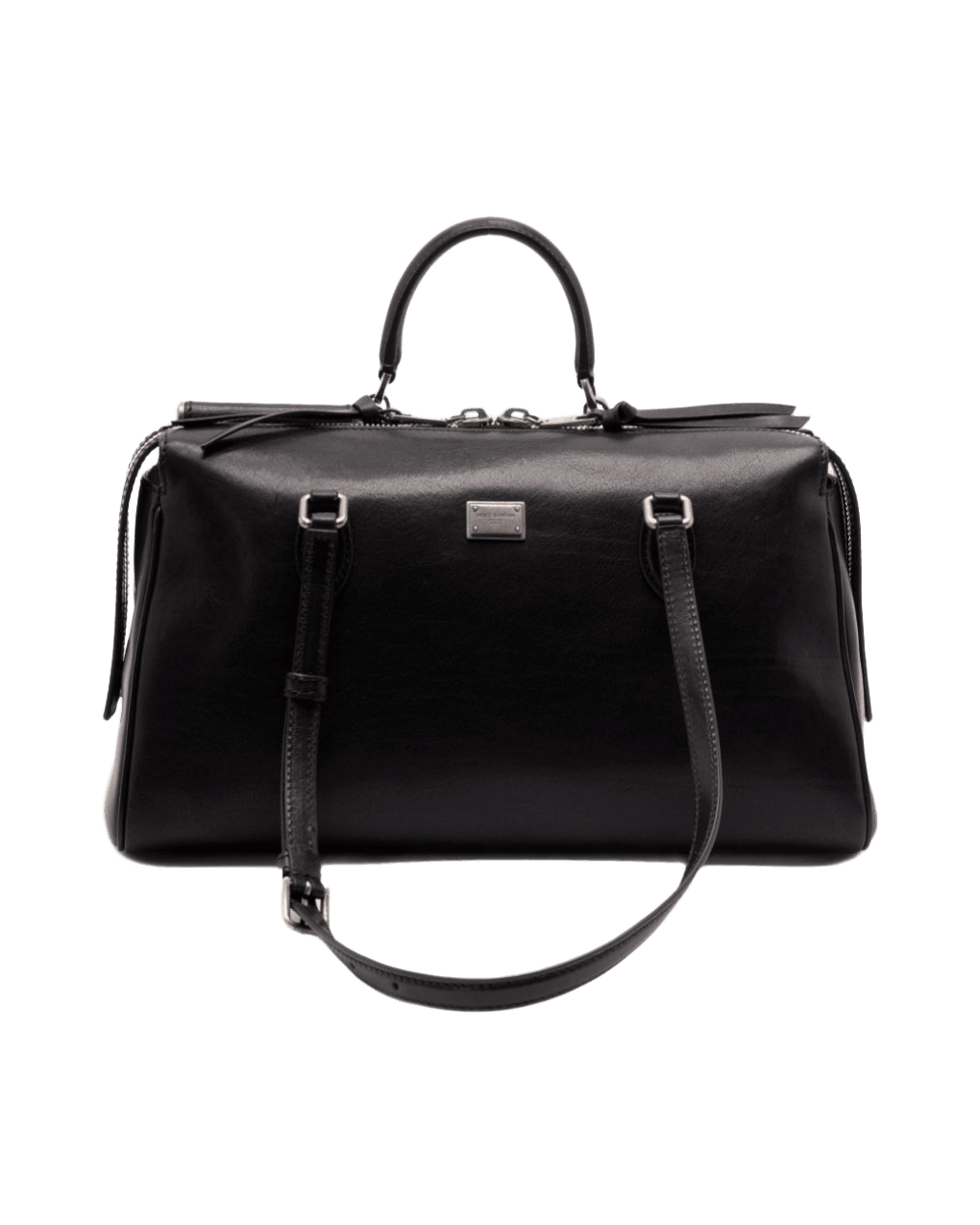 Dolce & Gabbana Leather Vittoria Handbag Glam Steals