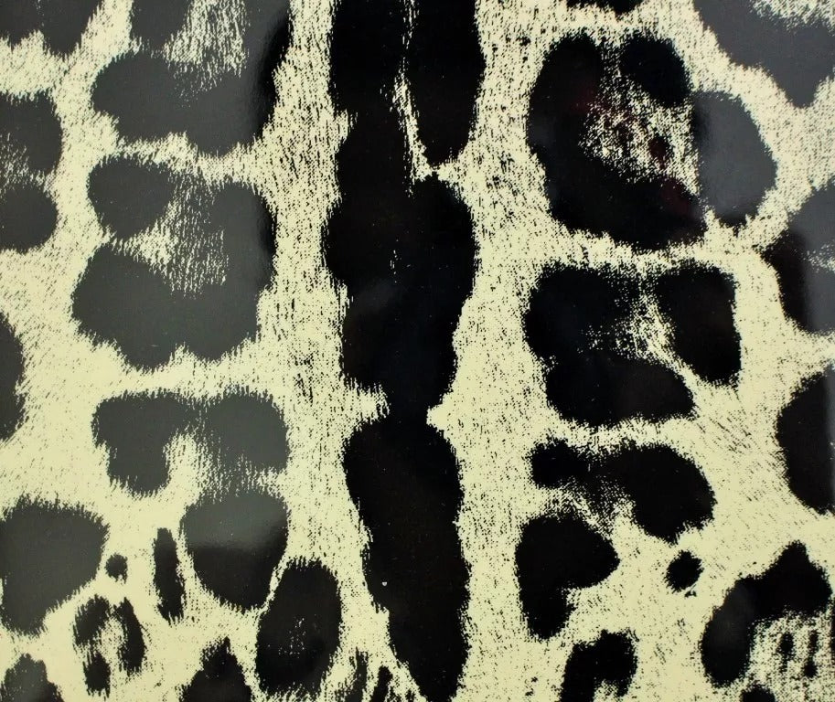 Dolce & Gabbana Leopard Pattern Leather Ebook Cover Tablet White Case Glam Steals