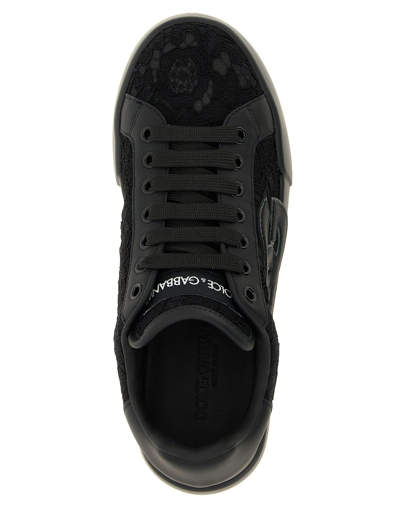 Dolce & Gabbana Light Portofino Strobel Sneakers Glam Steals
