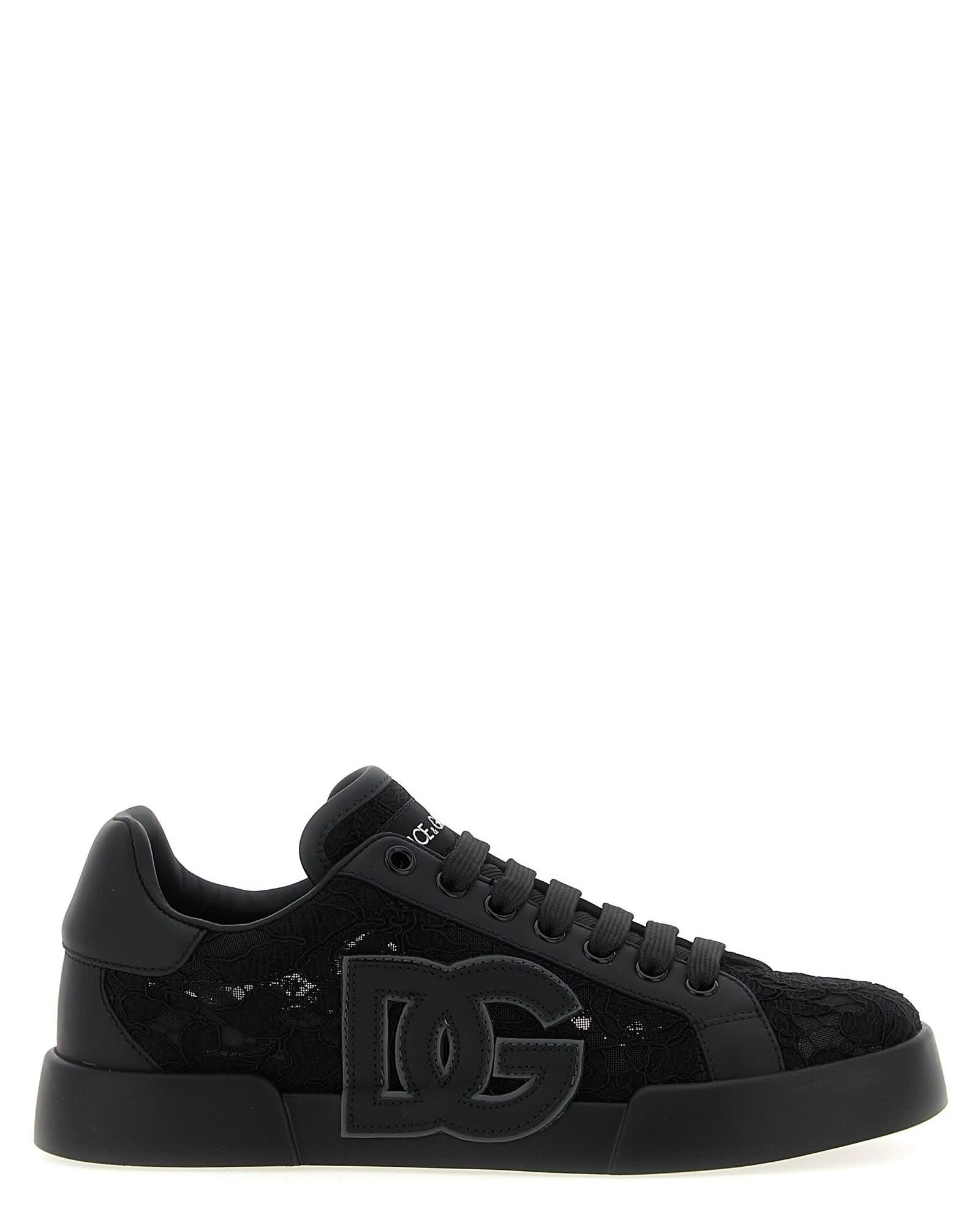 Dolce & Gabbana Light Portofino Strobel Sneakers Glam Steals